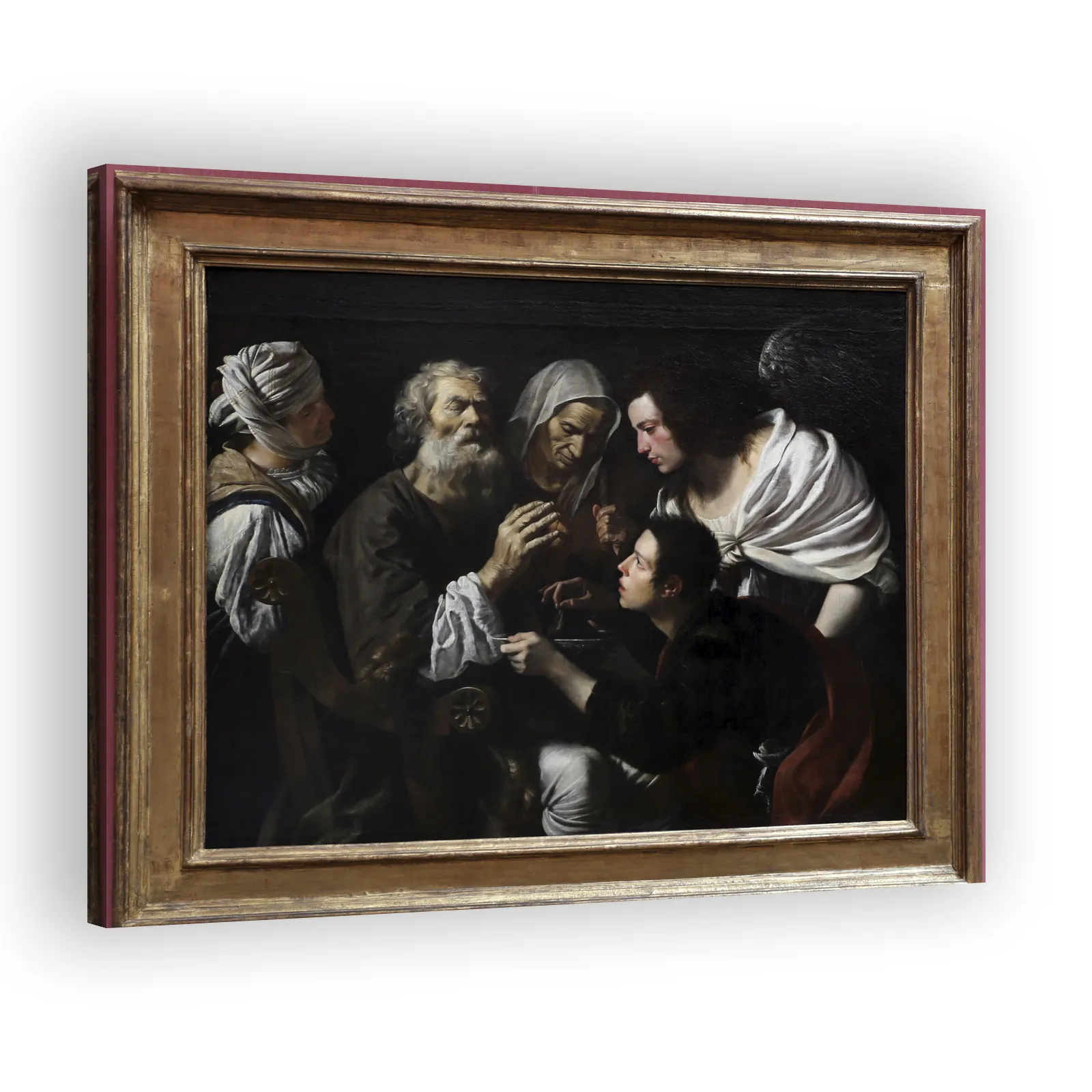 The Healing of Tobit by Caravaggio - view 2 thumbnail