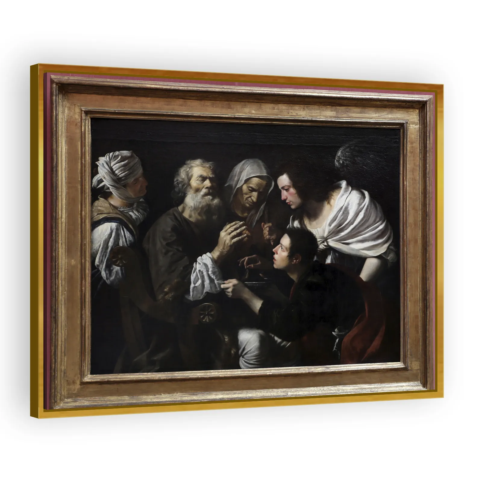 The Healing of Tobit by Caravaggio - view 3 thumbnail