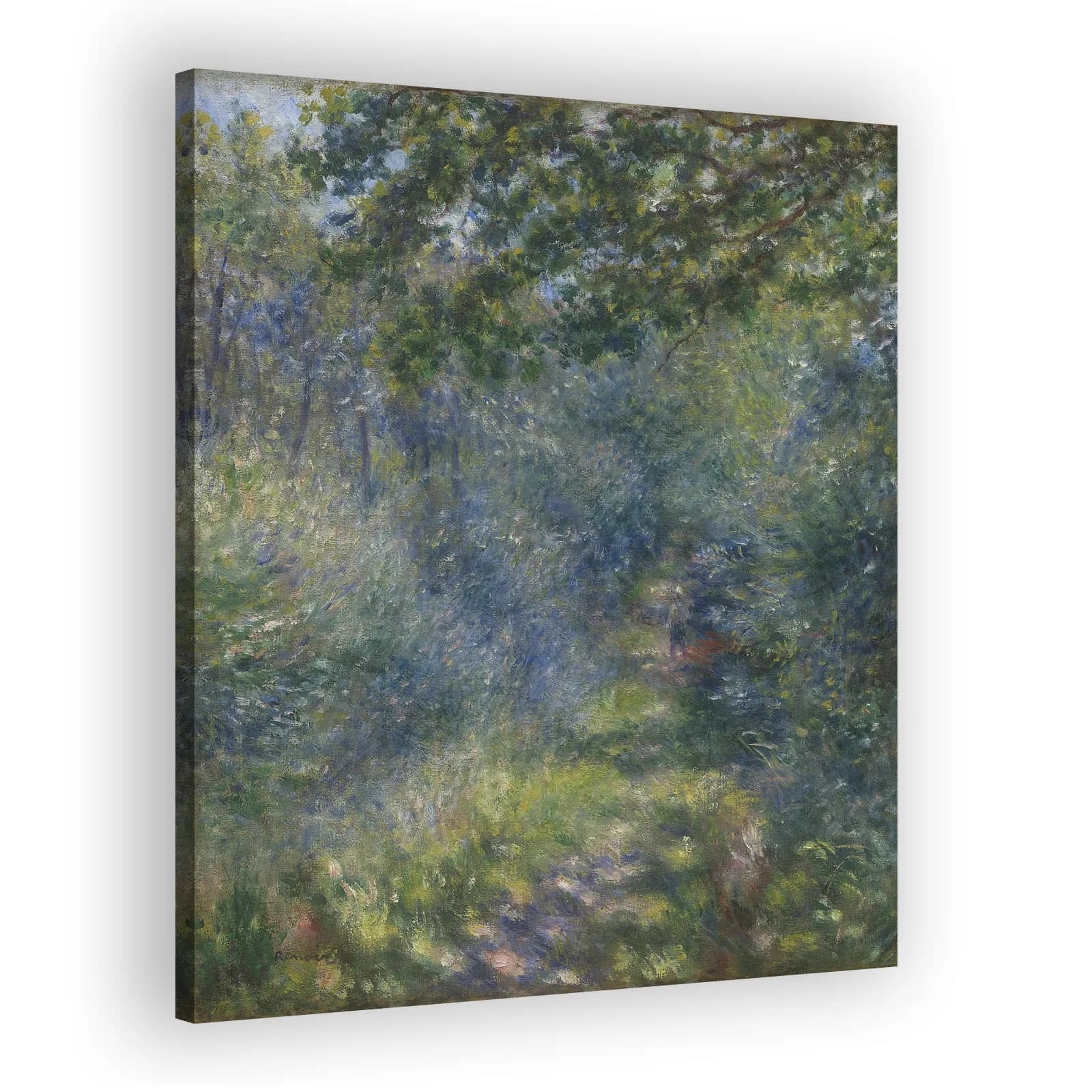 Path in the Forest by Pierre Auguste Renoir - view 2 thumbnail