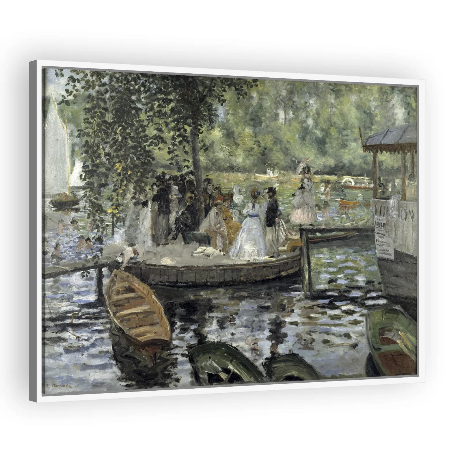 La Grenouillère by Pierre Auguste Renoir - view 5 thumbnail