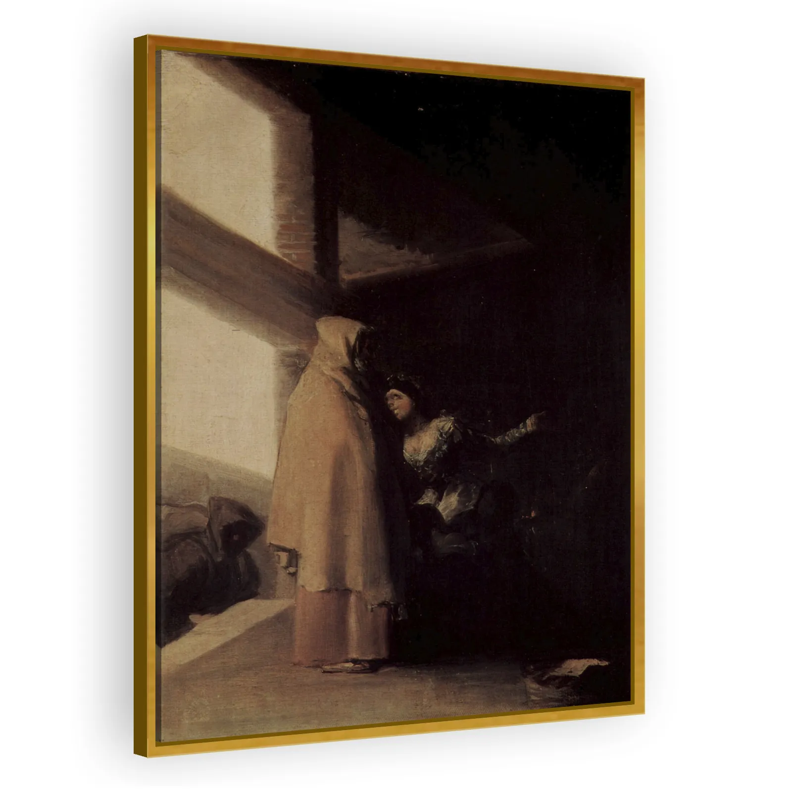 The Friar's Visit by Francisco Goya - view 3 thumbnail