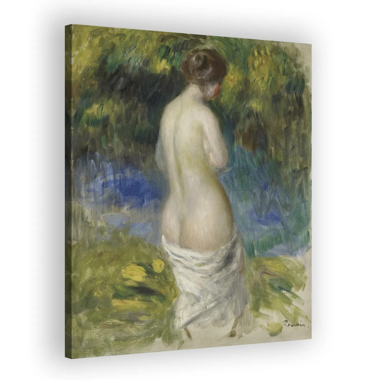 Bather by Pierre Auguste Renoir - view 2 thumbnail