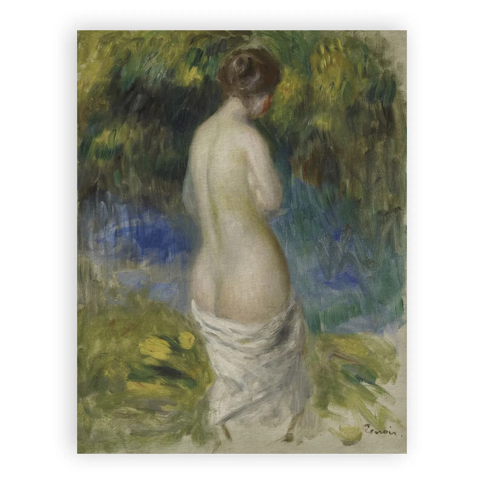 Bather by Pierre Auguste Renoir - view 6 thumbnail