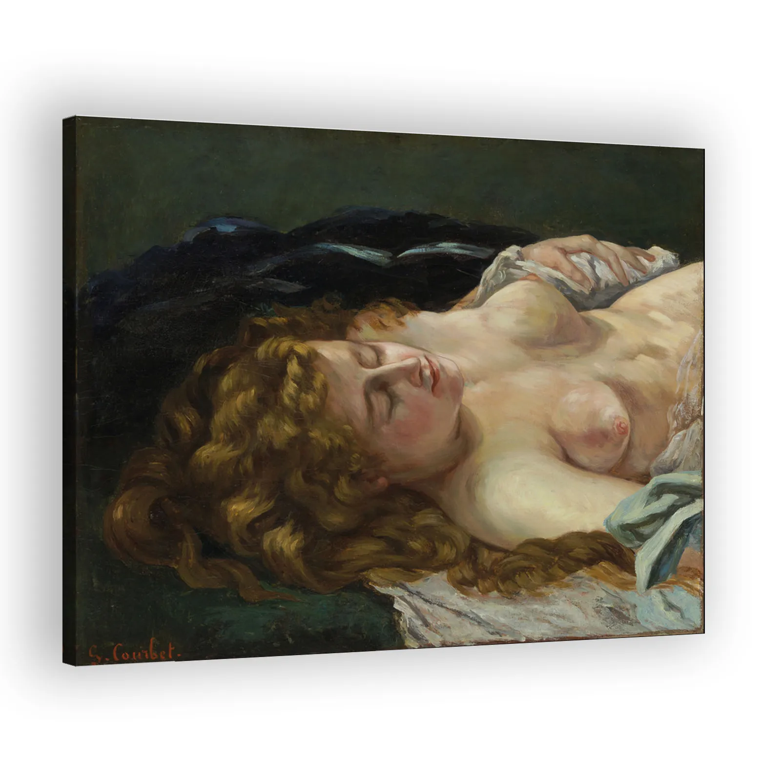 unknown by Gustave Courbet - view 2 thumbnail