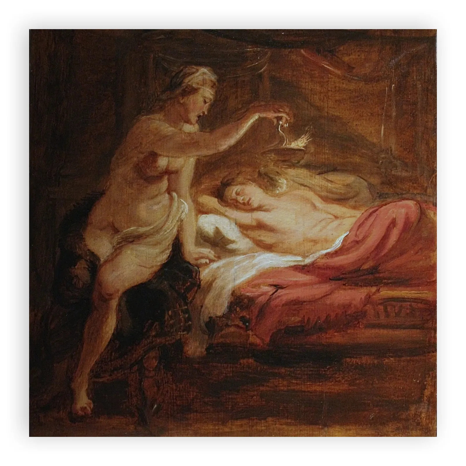 Cupid and Psyche (Apuleius, Metamorphoses V, 22) by Peter Paul Rubens - view 6 thumbnail