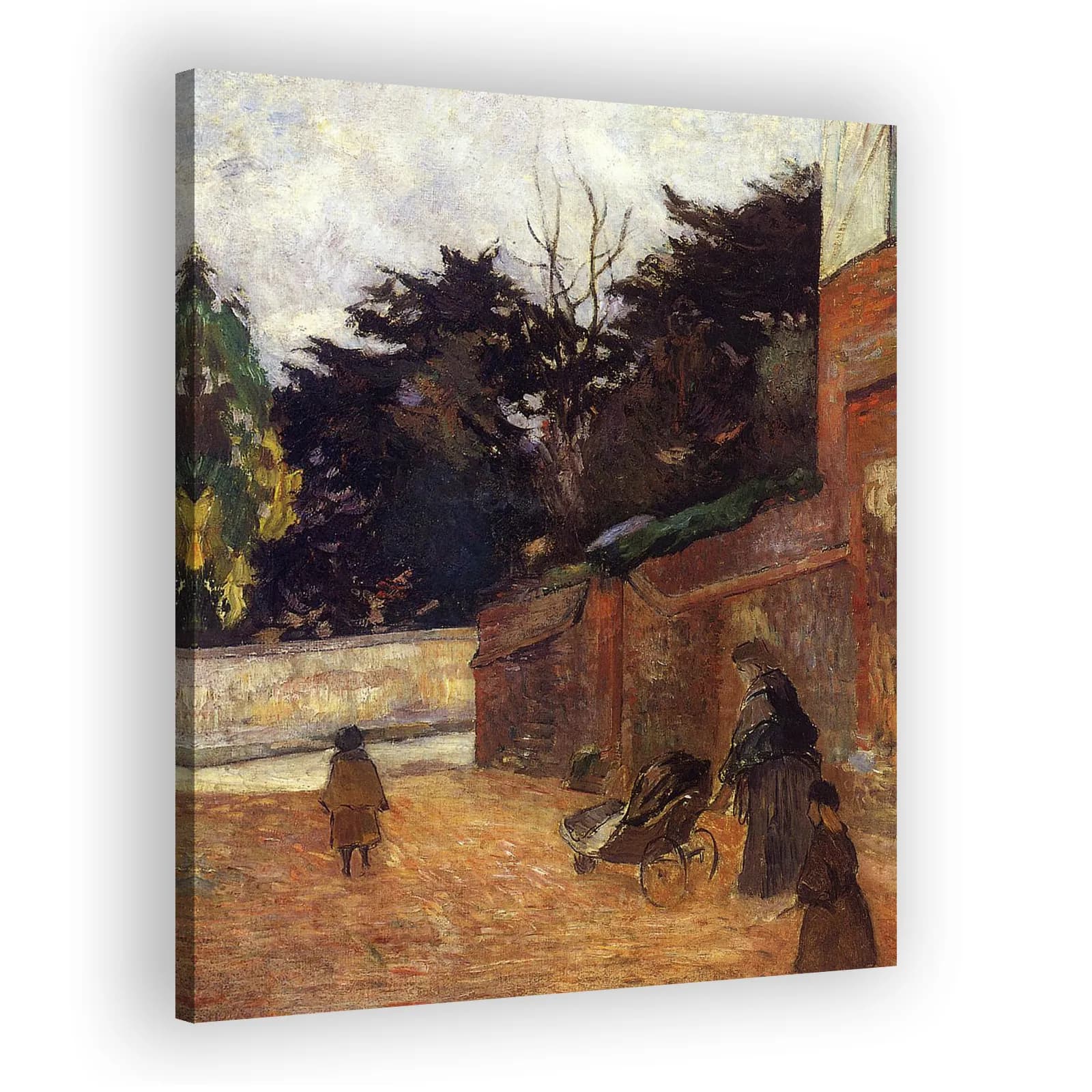 The Artist's Children, Impasse Malherne by Paul Gauguin - view 2 thumbnail