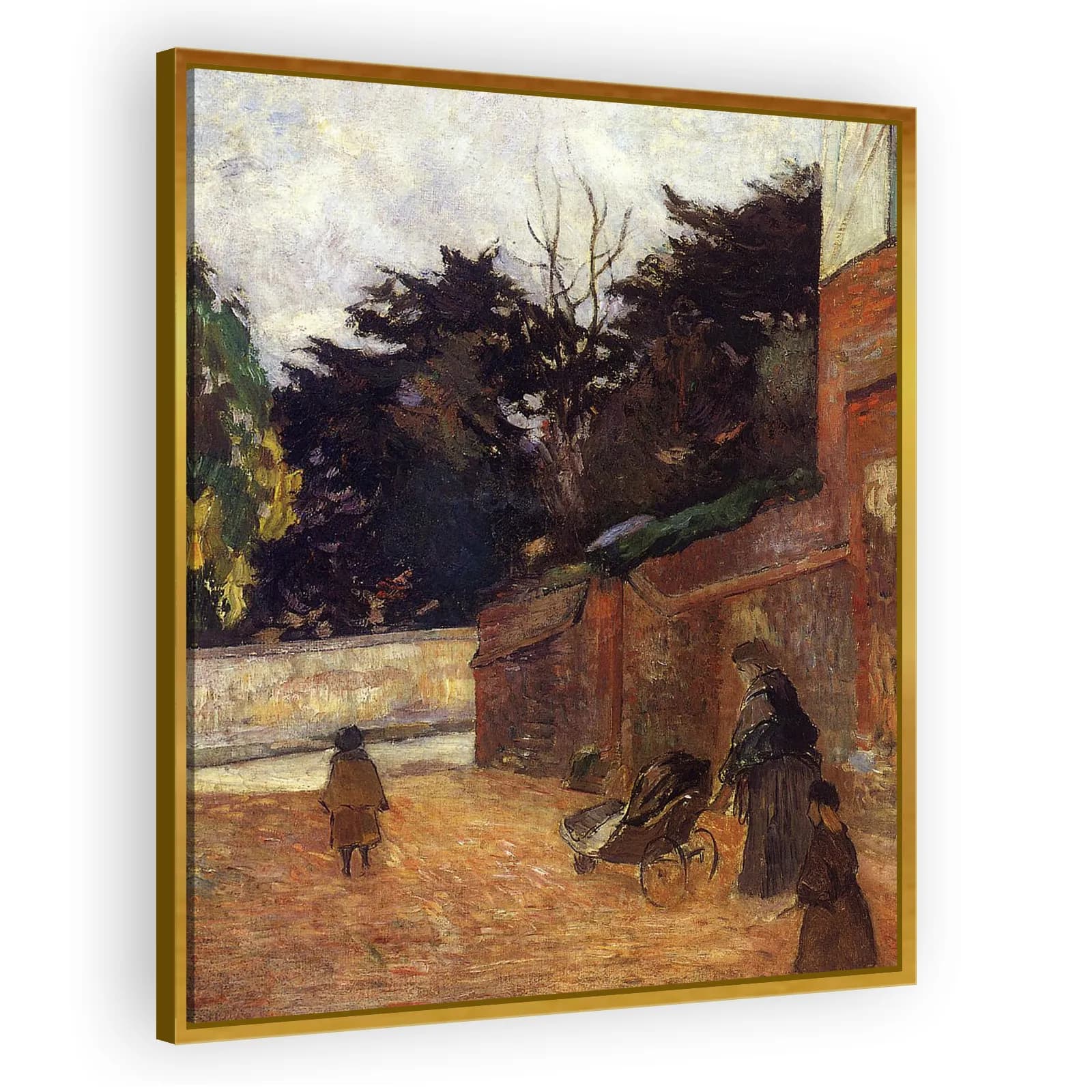 The Artist's Children, Impasse Malherne by Paul Gauguin - view 3 thumbnail