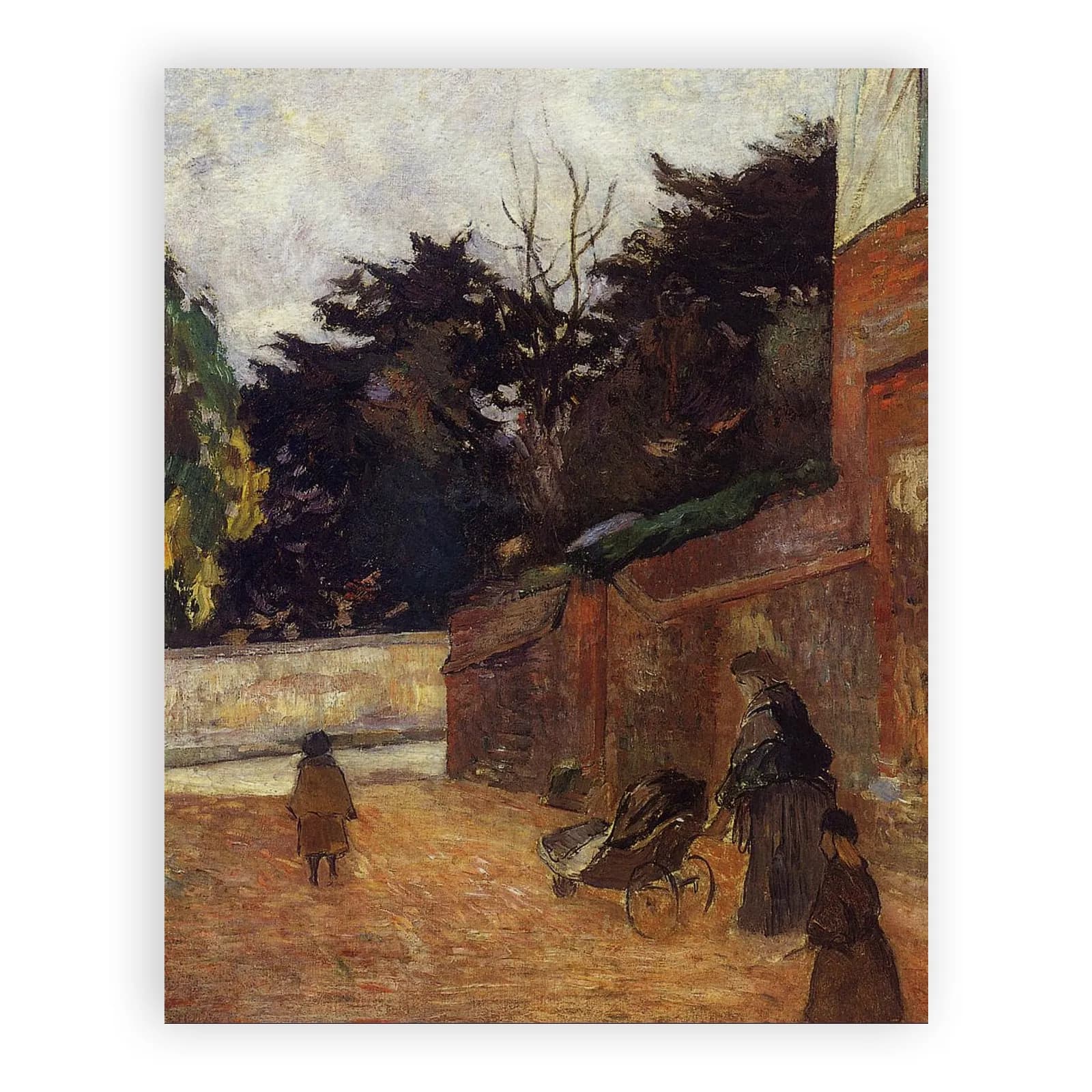 The Artist's Children, Impasse Malherne by Paul Gauguin - view 6 thumbnail