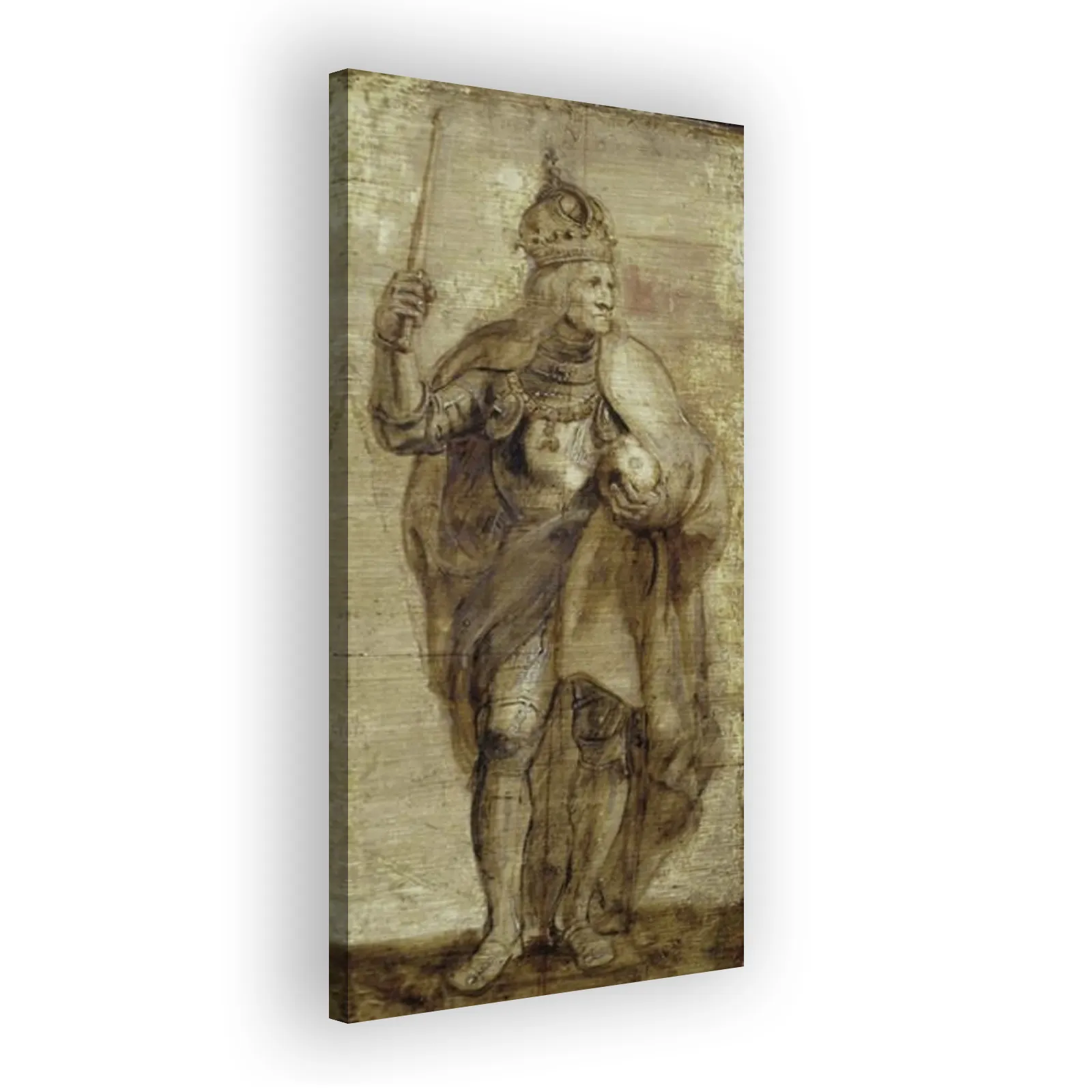Statue of the Emperor Maximilian I by Peter Paul Rubens - view 2 thumbnail