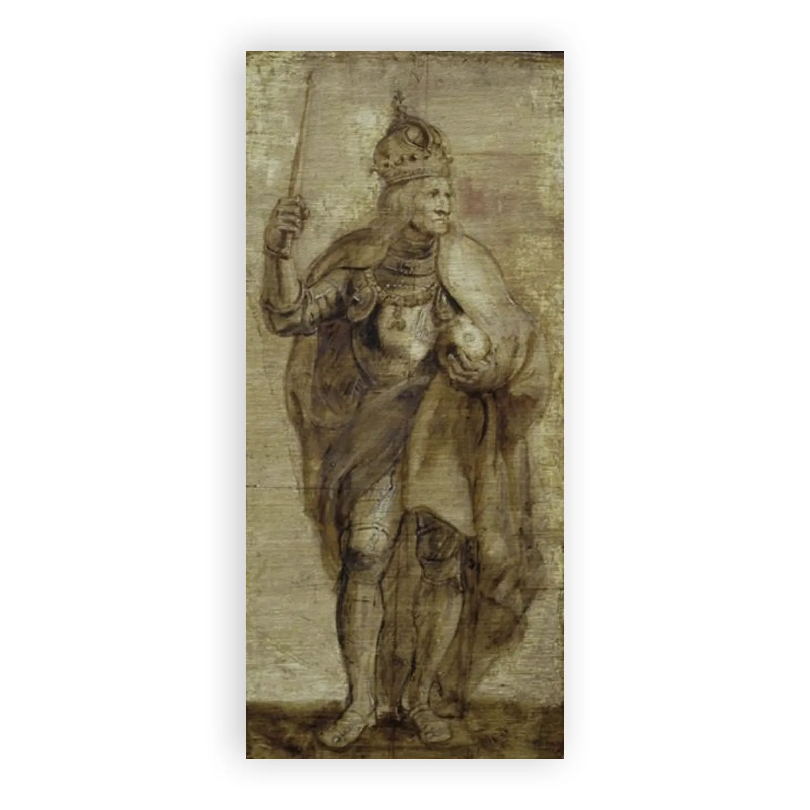 Statue of the Emperor Maximilian I by Peter Paul Rubens - view 6 thumbnail