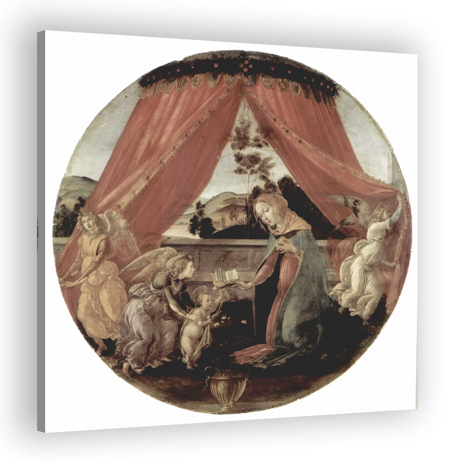 Madonna del Padiglione by Sandro Botticelli - view 2 thumbnail