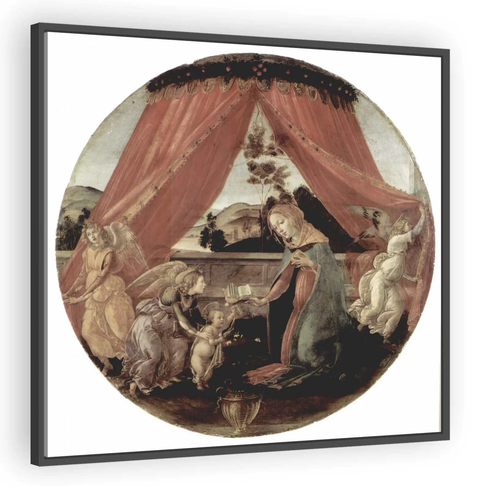 Madonna del Padiglione by Sandro Botticelli