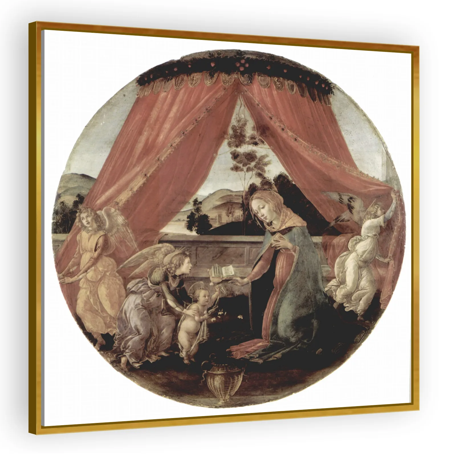 Madonna del Padiglione by Sandro Botticelli - view 3 thumbnail