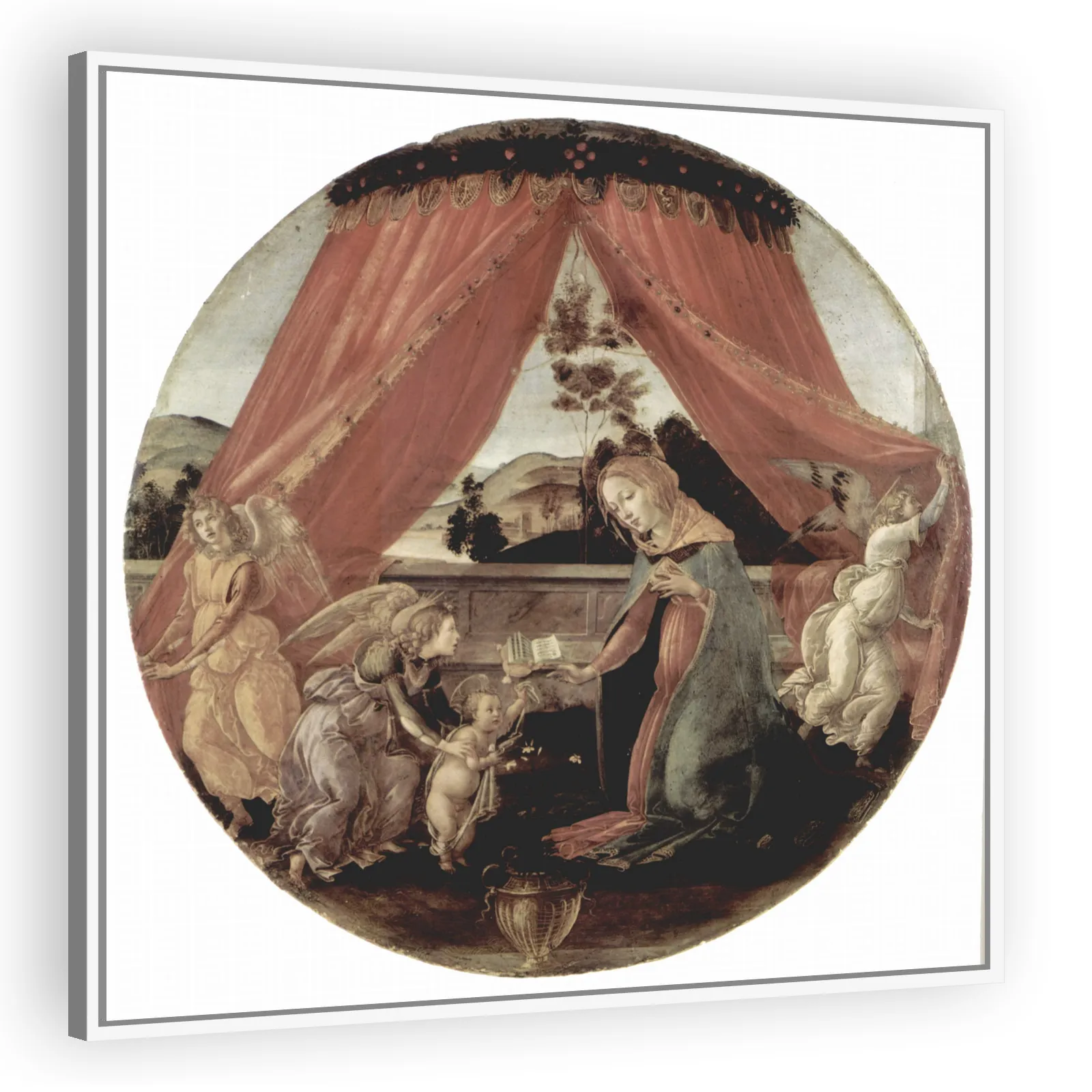 Madonna del Padiglione by Sandro Botticelli - view 5 thumbnail