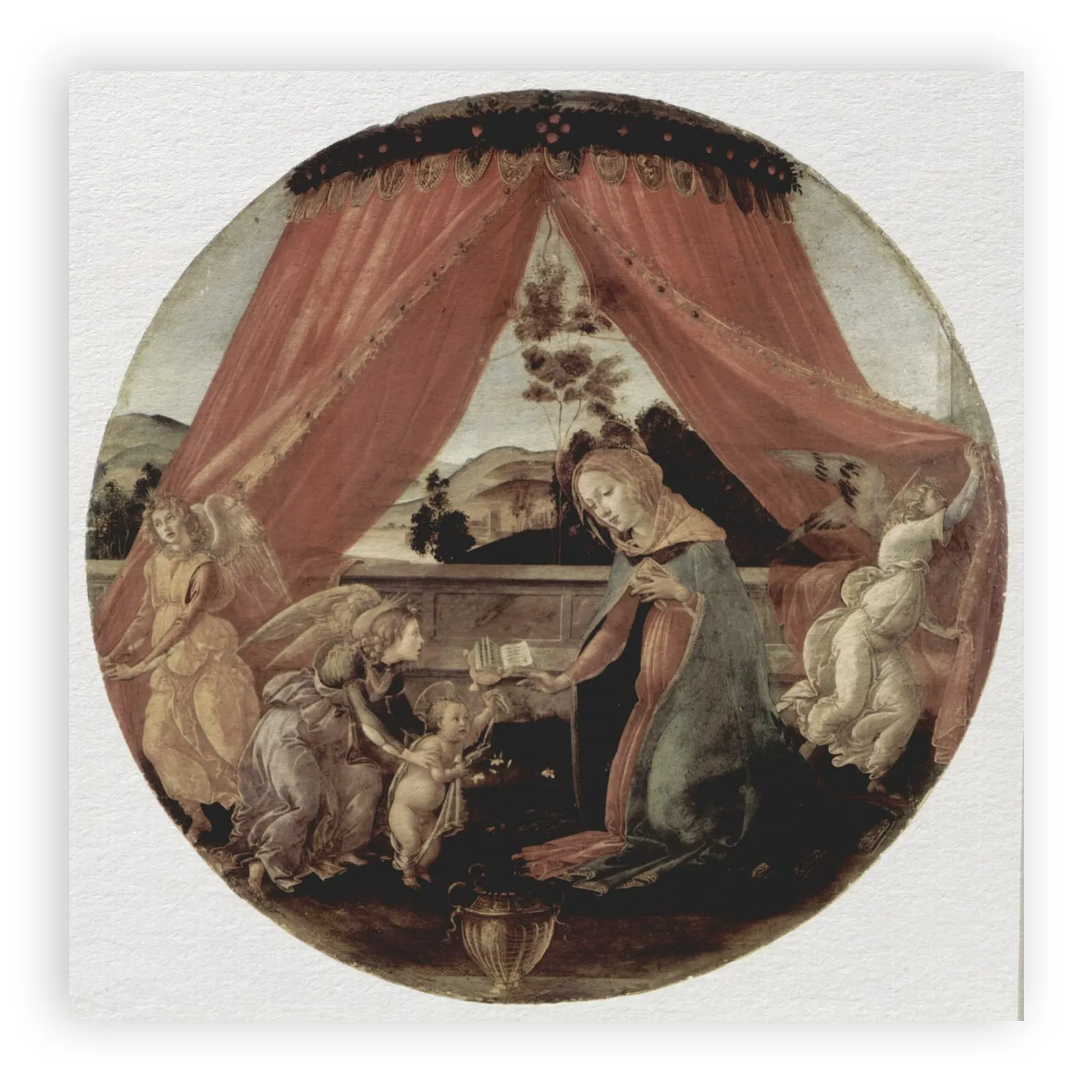 Madonna del Padiglione by Sandro Botticelli - view 6 thumbnail