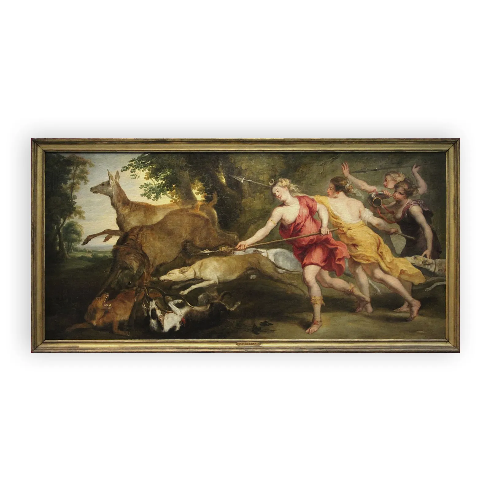 Diana and Nymphs Hunting by Peter Paul Rubens - view 6 thumbnail