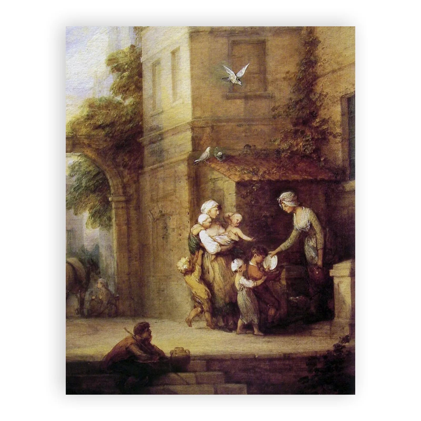 Charity Relieving Distress by Thomas Gainsborough - view 6 thumbnail