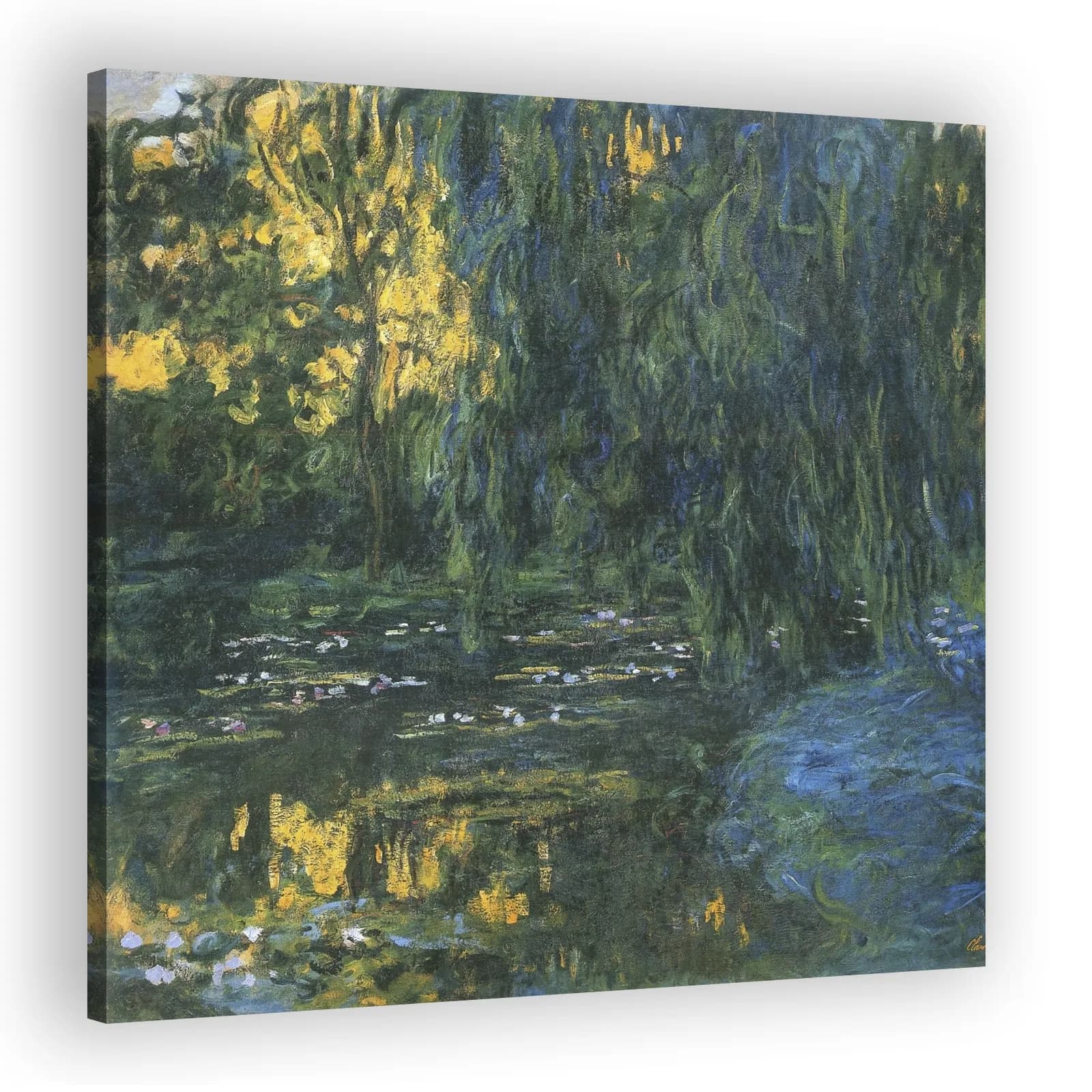 Water-Lily Pond and Weeping Willow by Claude Monet - view 2 thumbnail