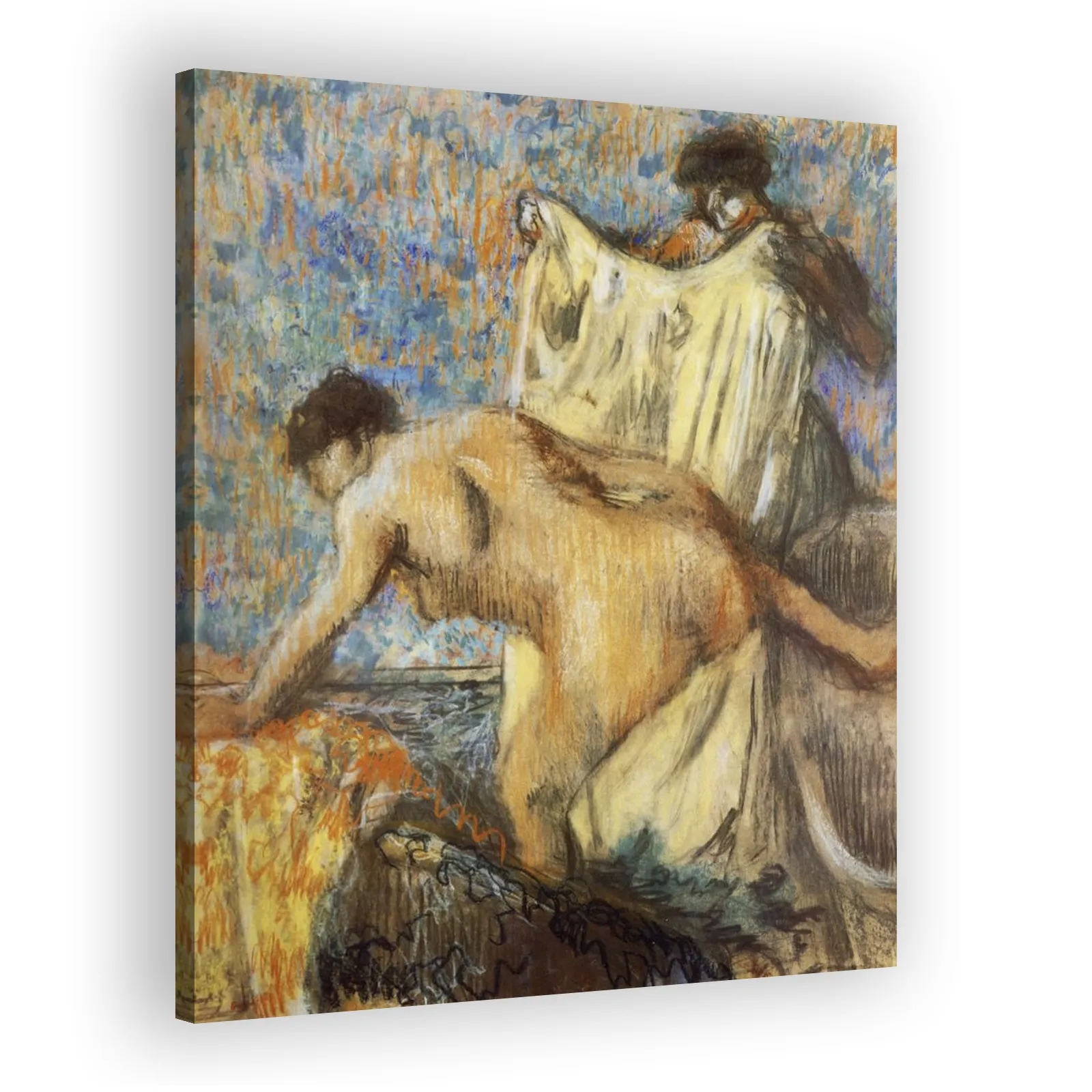 Beim Verlassen des Bades by Edgar Degas - view 2 thumbnail