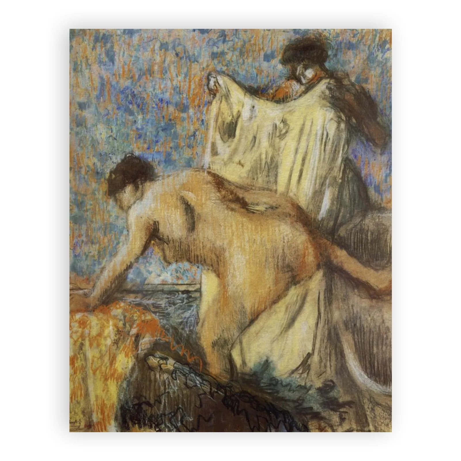 Beim Verlassen des Bades by Edgar Degas - view 6 thumbnail