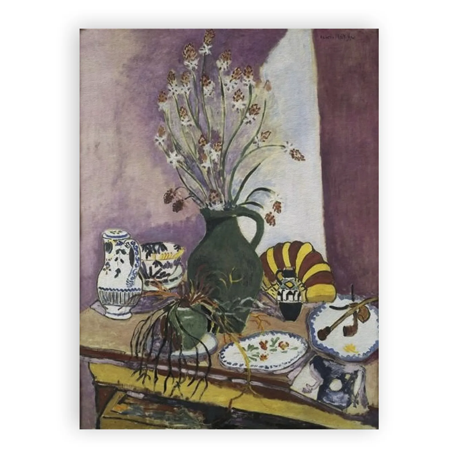 Still Life with Asphodels by Henri Matisse - view 6 thumbnail