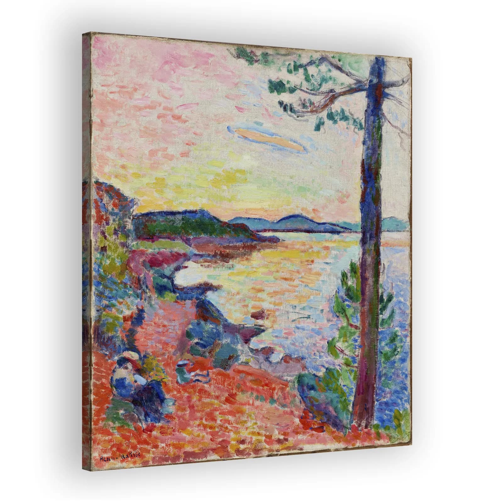 The Bay of Saint-Tropez by Henri Matisse - view 2 thumbnail
