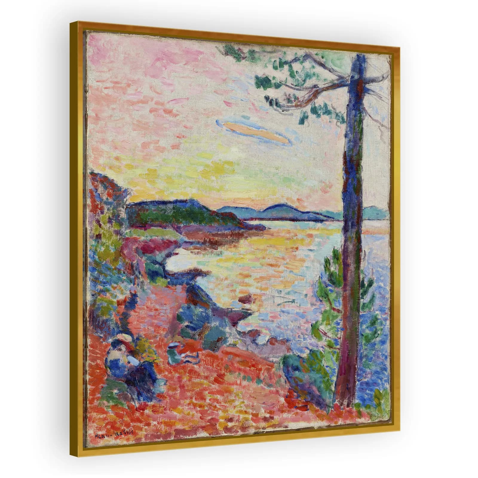 The Bay of Saint-Tropez by Henri Matisse - view 3 thumbnail