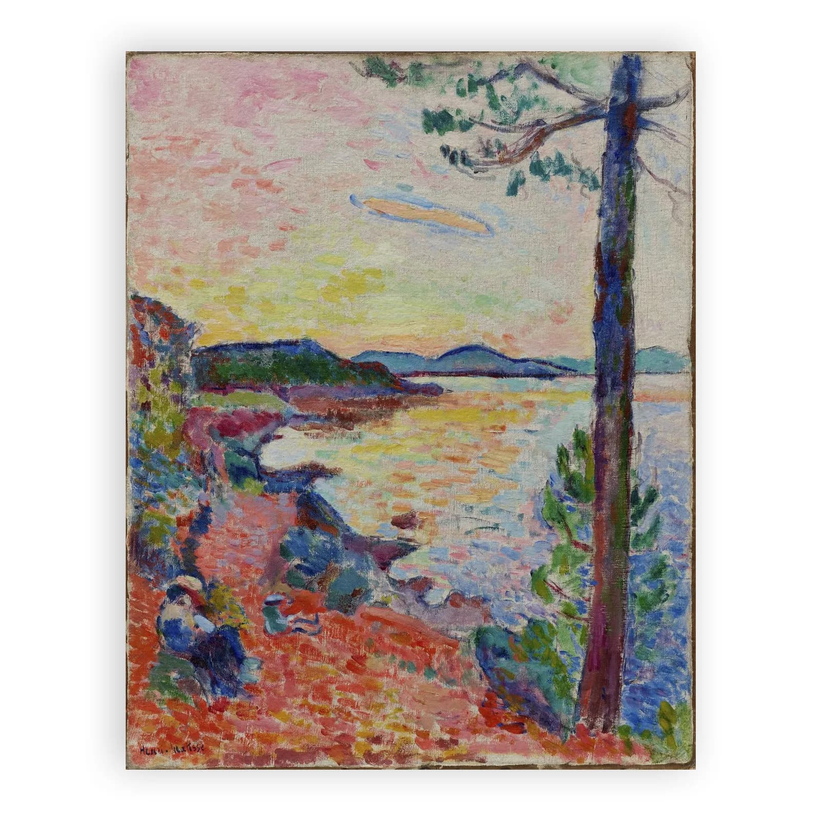 The Bay of Saint-Tropez by Henri Matisse - view 6 thumbnail