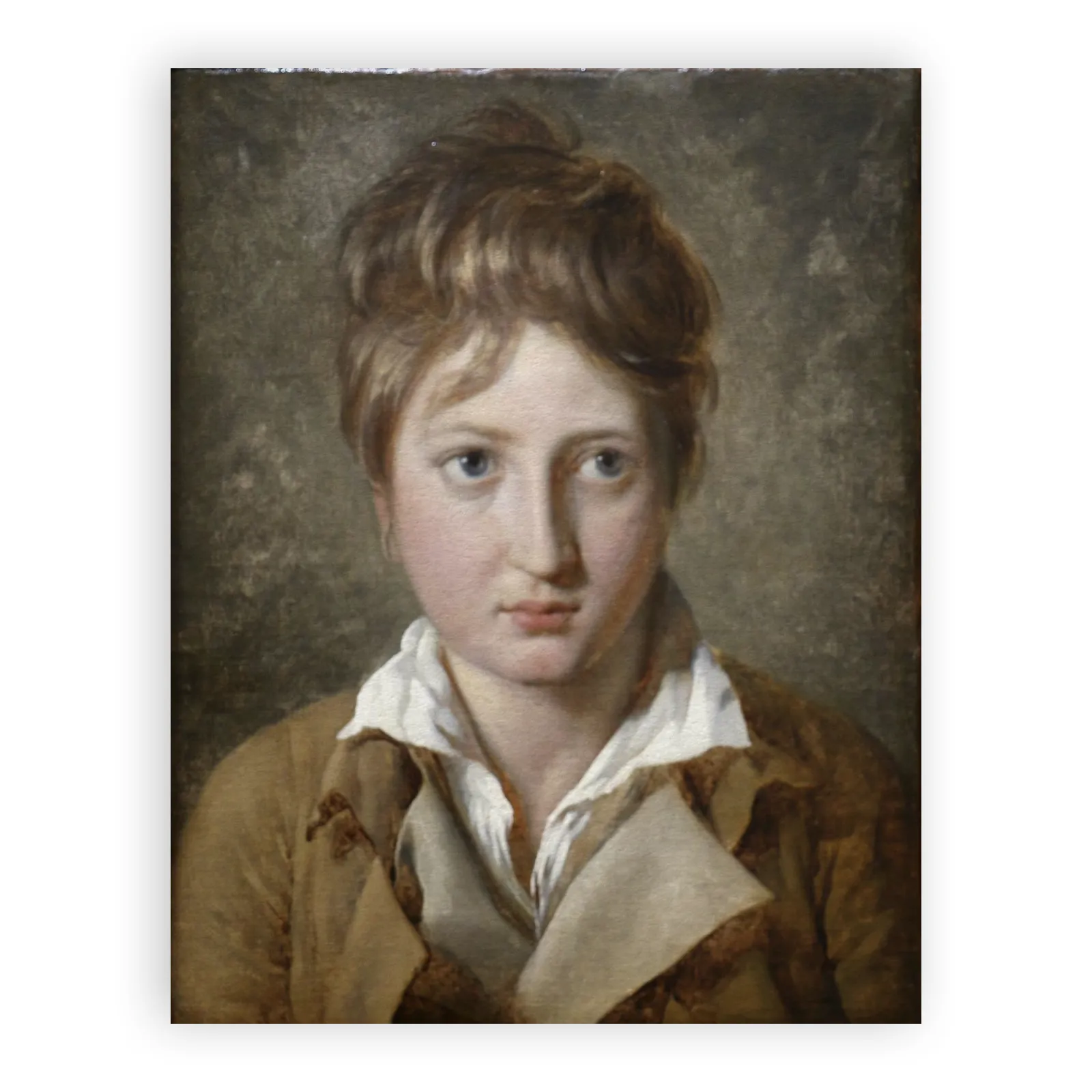 Portrait de jeune garçon by Jacques Louis David - view 6 thumbnail