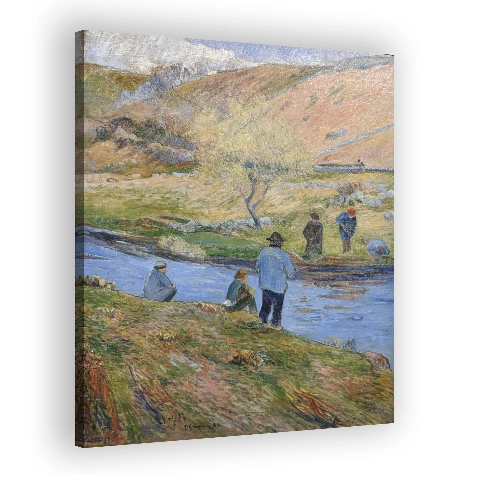 Breton Fishermen by Paul Gauguin - view 2 thumbnail