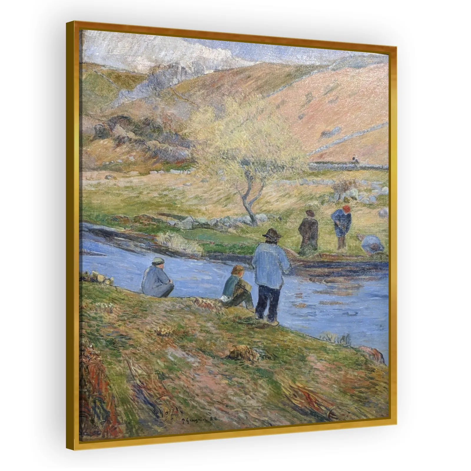 Breton Fishermen by Paul Gauguin - view 3 thumbnail
