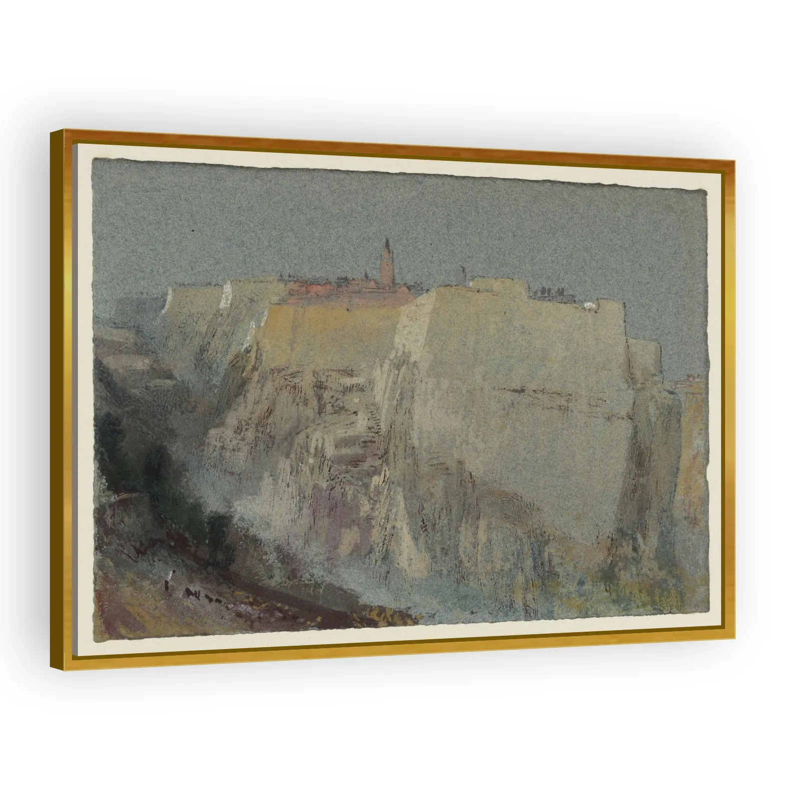 Citadel of St.-Esprit, with the Louis and Beck Bastions by J M W Turner - view 3 thumbnail