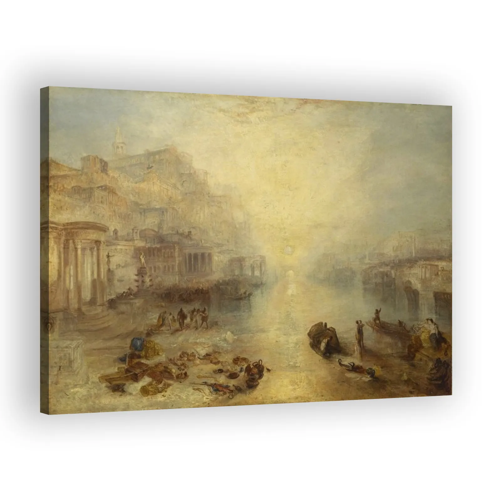 Ancient Italy - Ovid Banished from Rome by J M W Turner - view 2 thumbnail