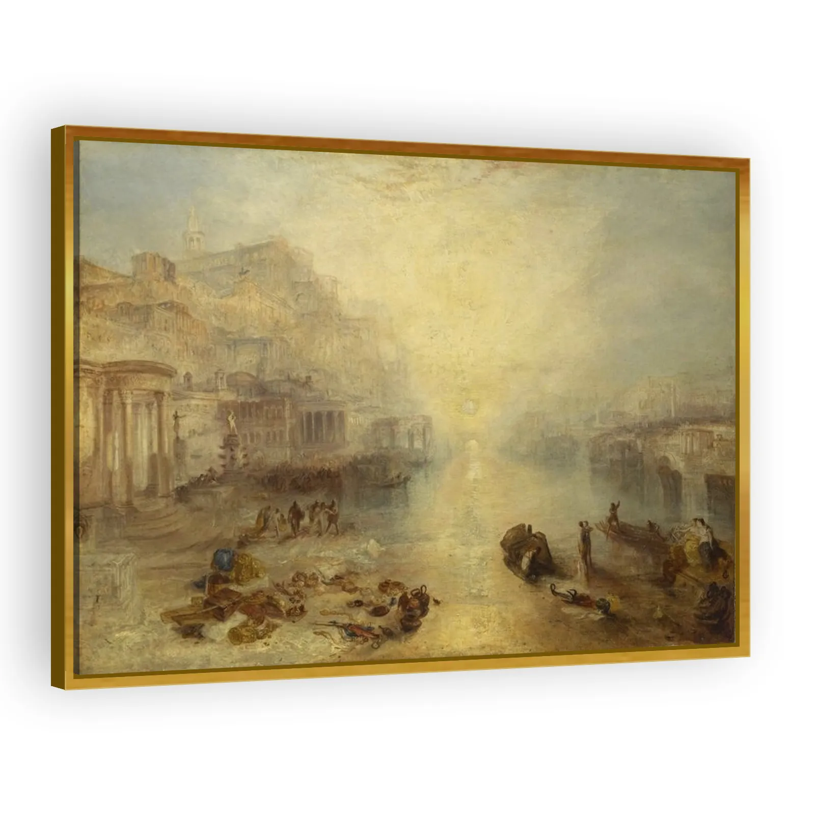 Ancient Italy - Ovid Banished from Rome by J M W Turner - view 3 thumbnail