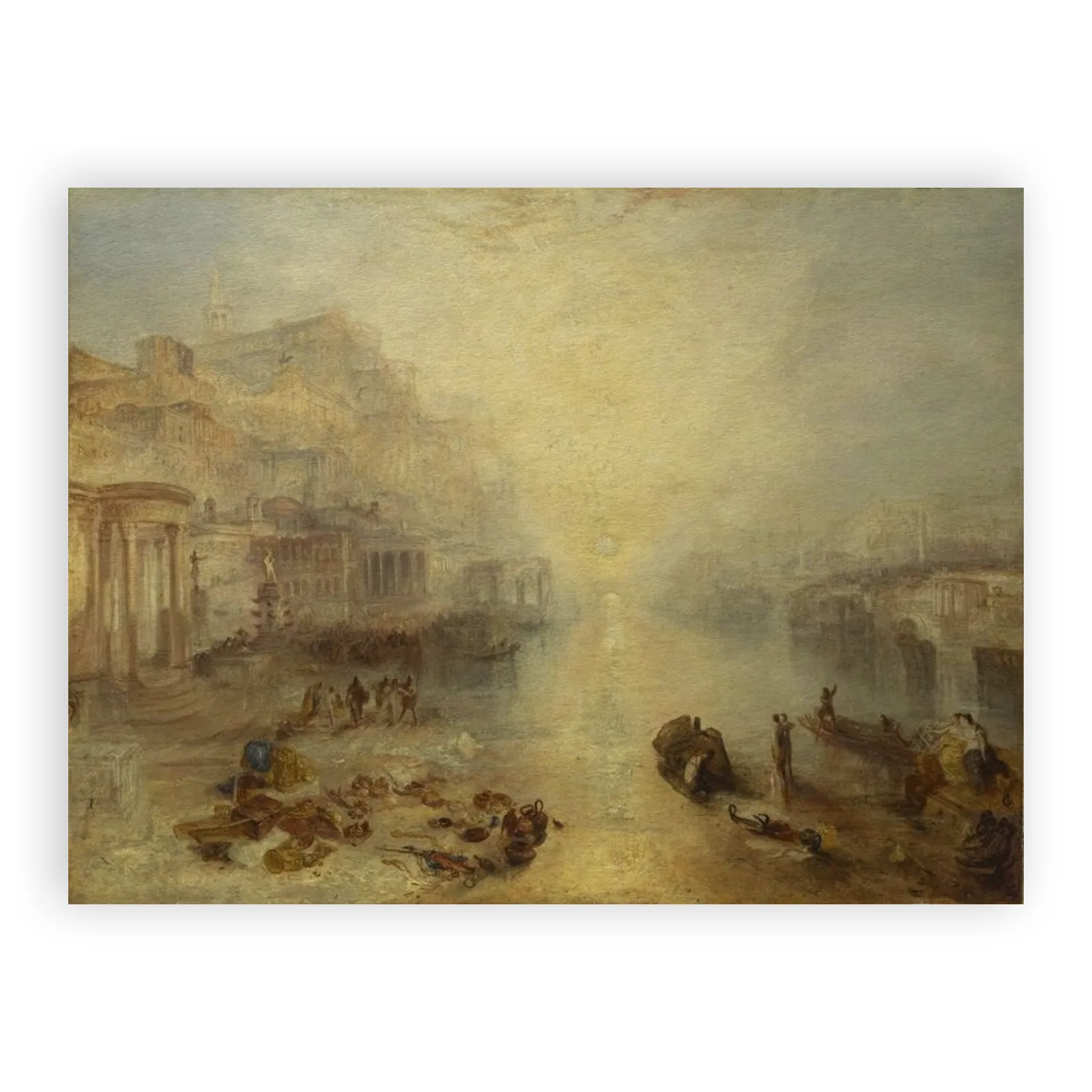 Ancient Italy - Ovid Banished from Rome by J M W Turner - view 6 thumbnail