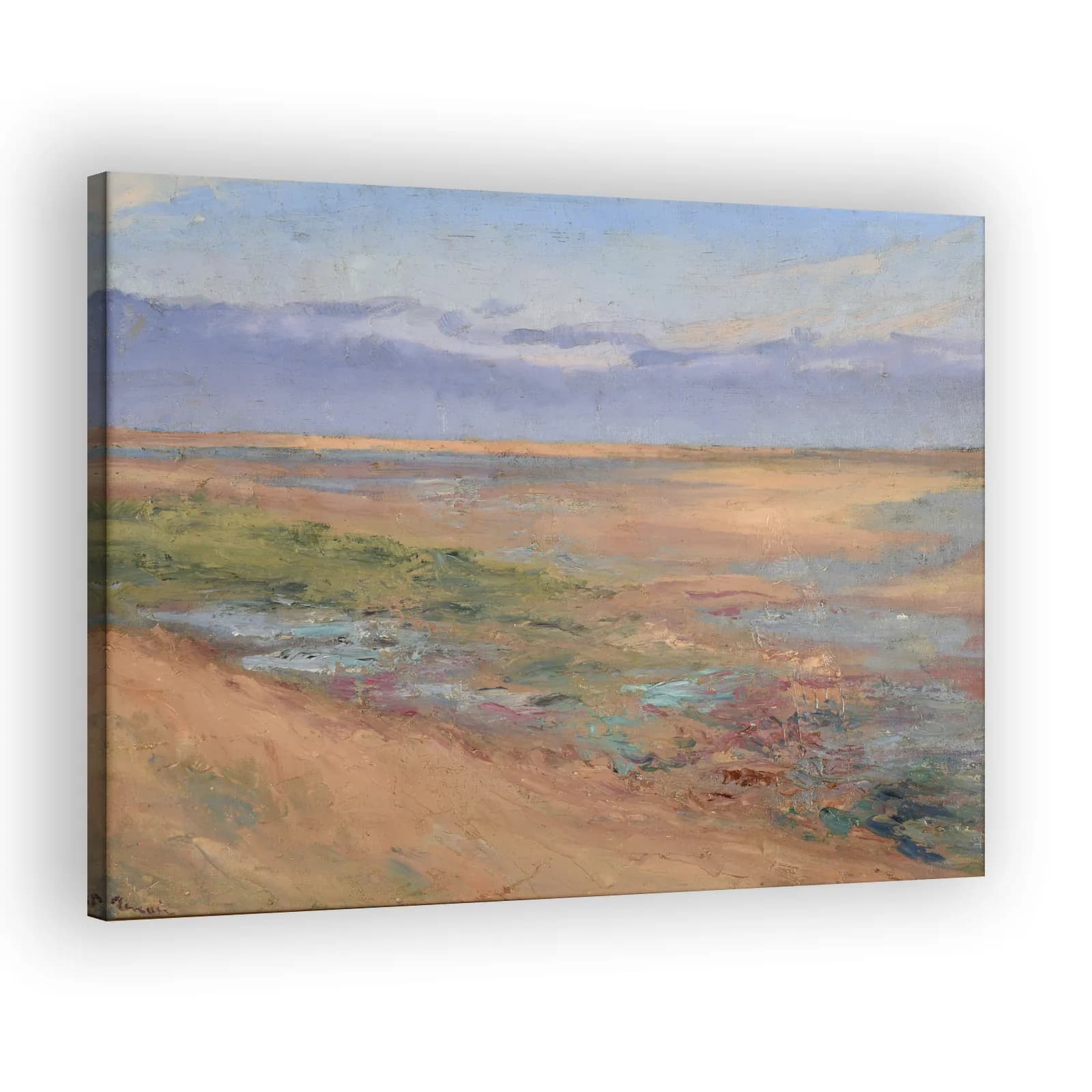 Paysage maritime en aplats by Pierre Auguste Renoir - view 2 thumbnail