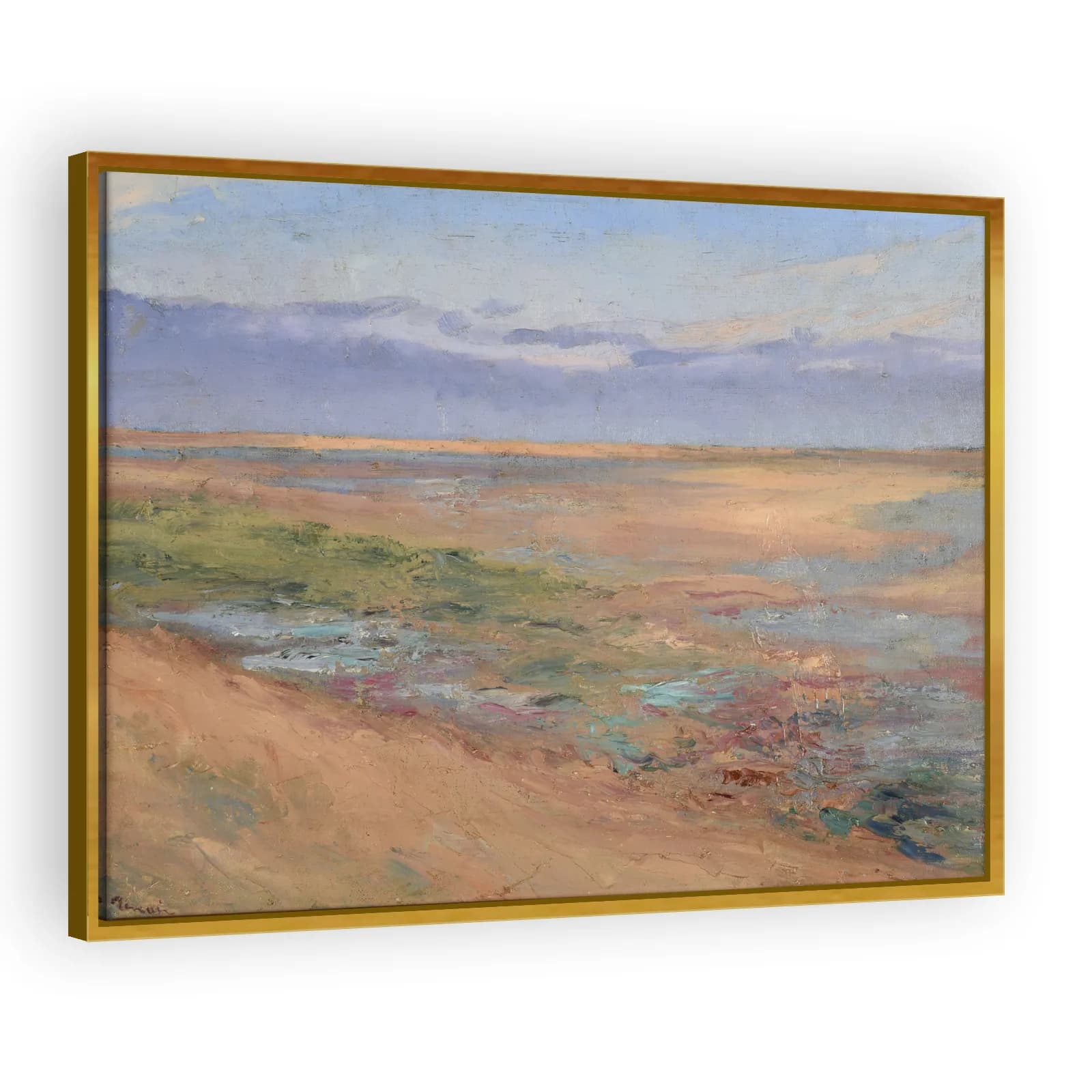 Paysage maritime en aplats by Pierre Auguste Renoir - view 3 thumbnail