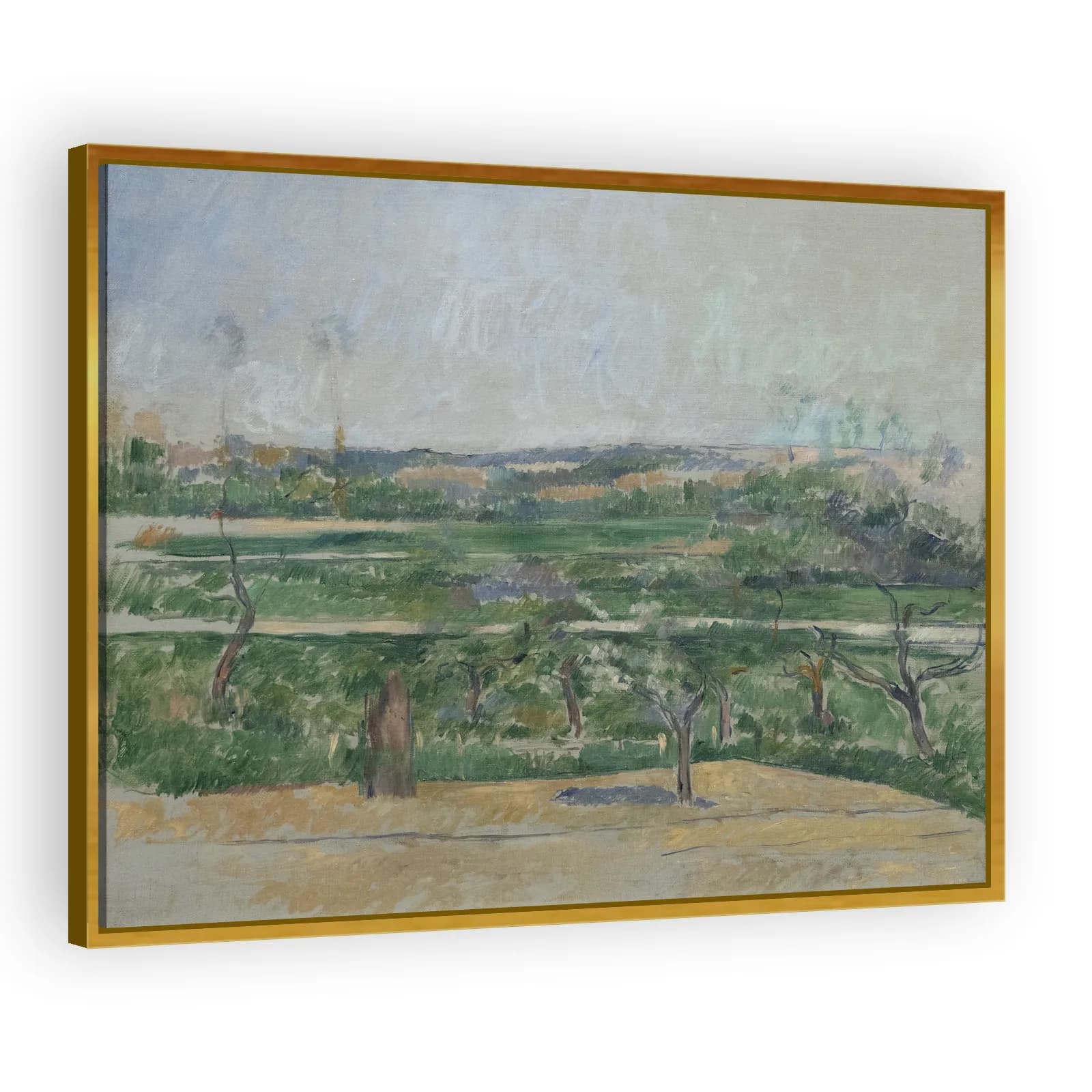 Paysage à Aix-en-Provence by Paul Cezanne - view 3 thumbnail