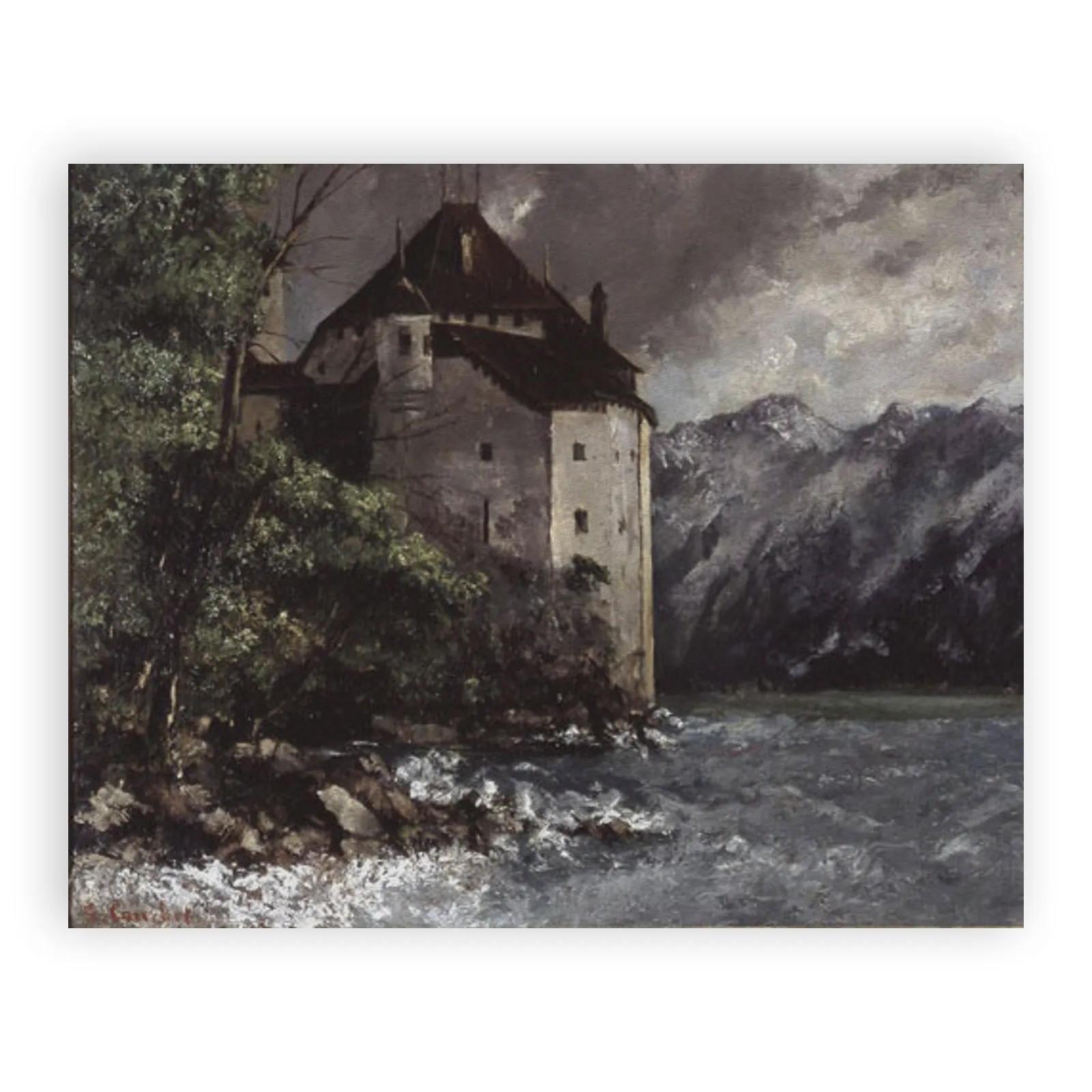 Chillon Castle by Gustave Courbet - view 6 thumbnail