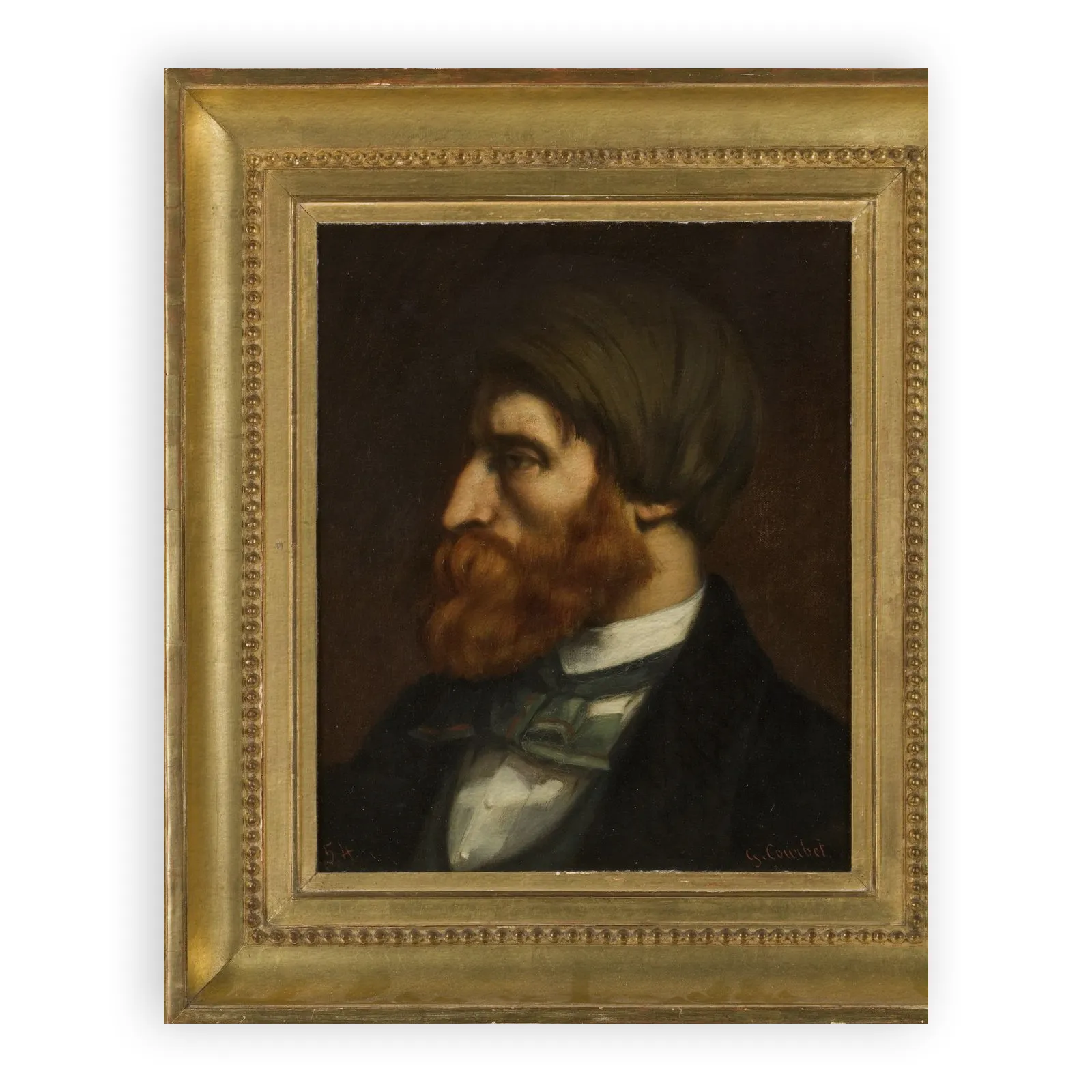 Portrait de Bruyas de profil by Gustave Courbet - view 6 thumbnail