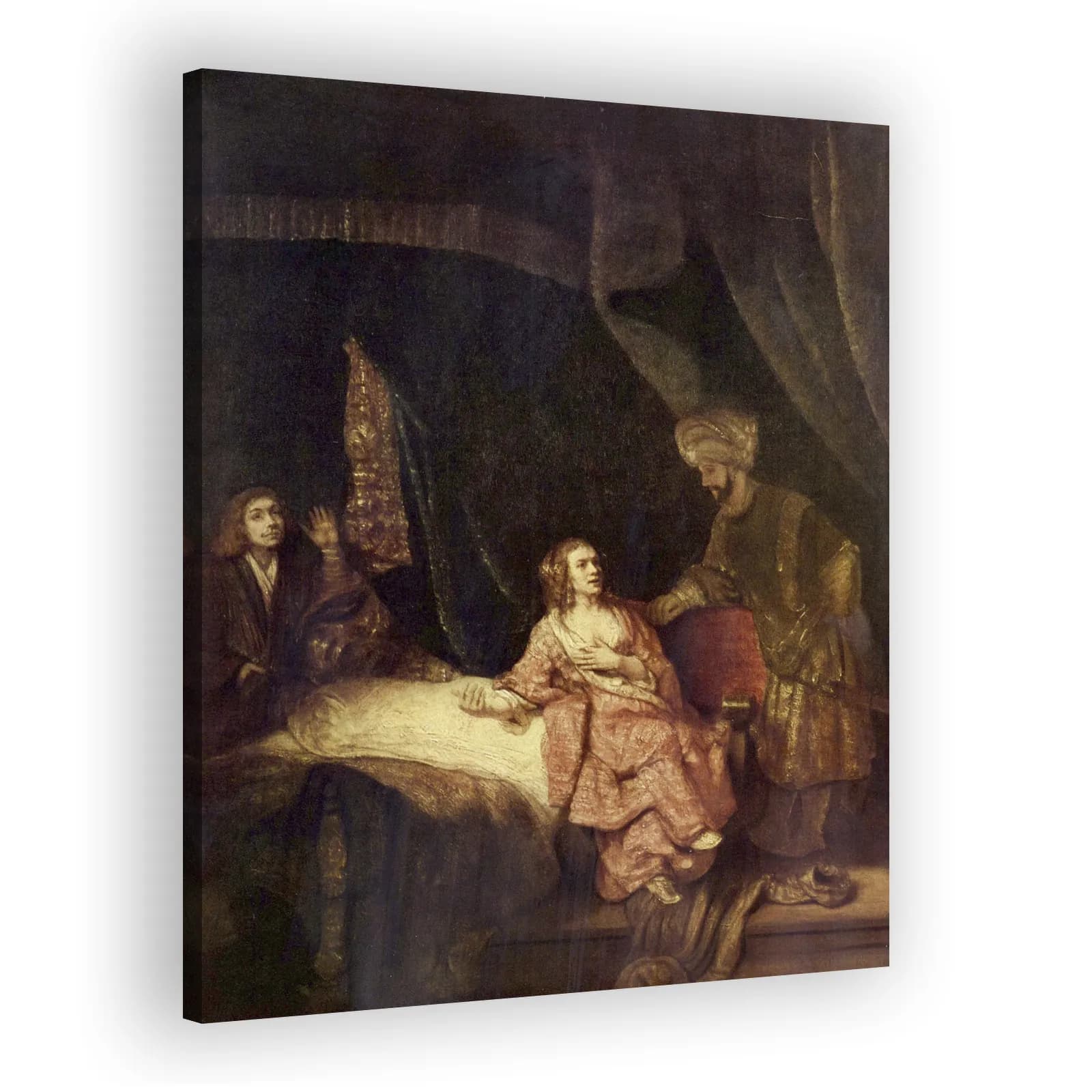 Joseph Accused by Potiphar's Wife by Rembrandt Van Rijn - view 2 thumbnail