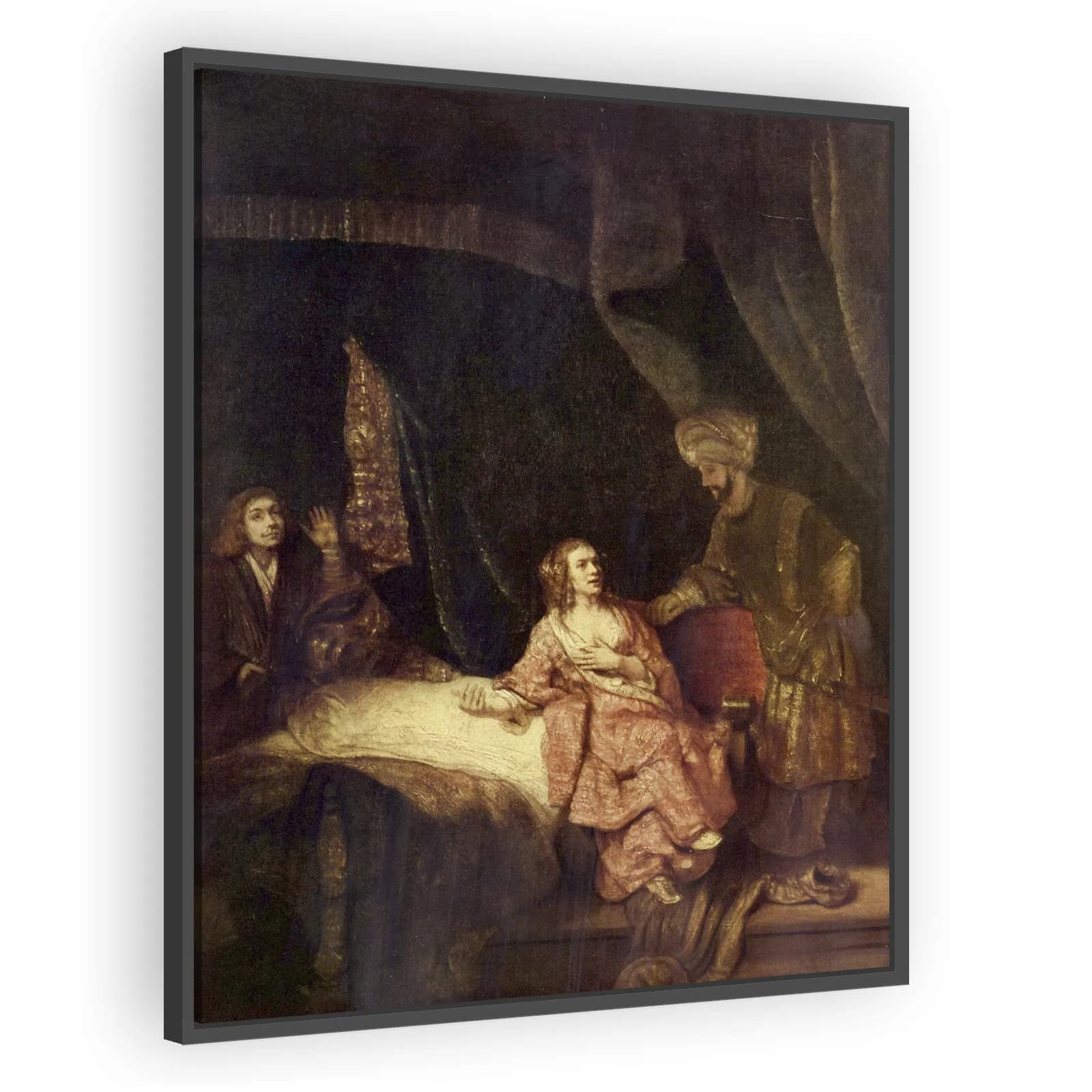 Joseph Accused by Potiphar's Wife by Rembrandt Van Rijn