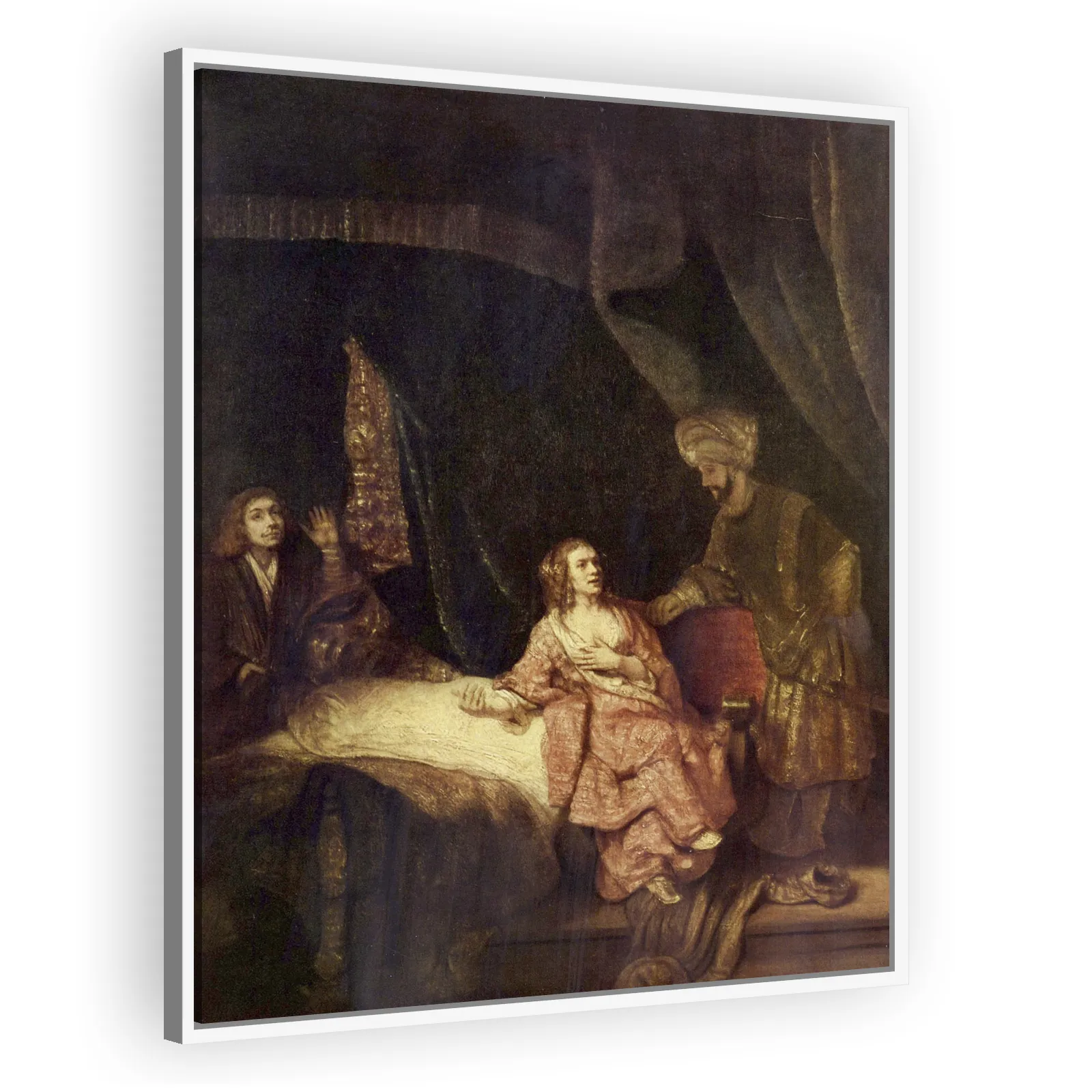 Joseph Accused by Potiphar's Wife by Rembrandt Van Rijn - view 5 thumbnail