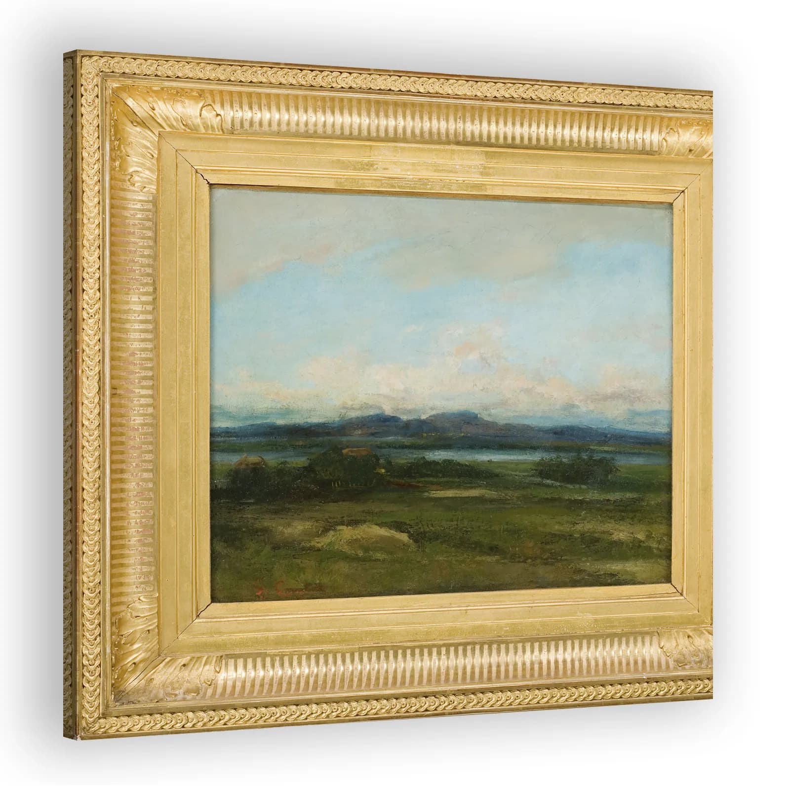 Les Étangs à Palavas by Gustave Courbet - view 2 thumbnail