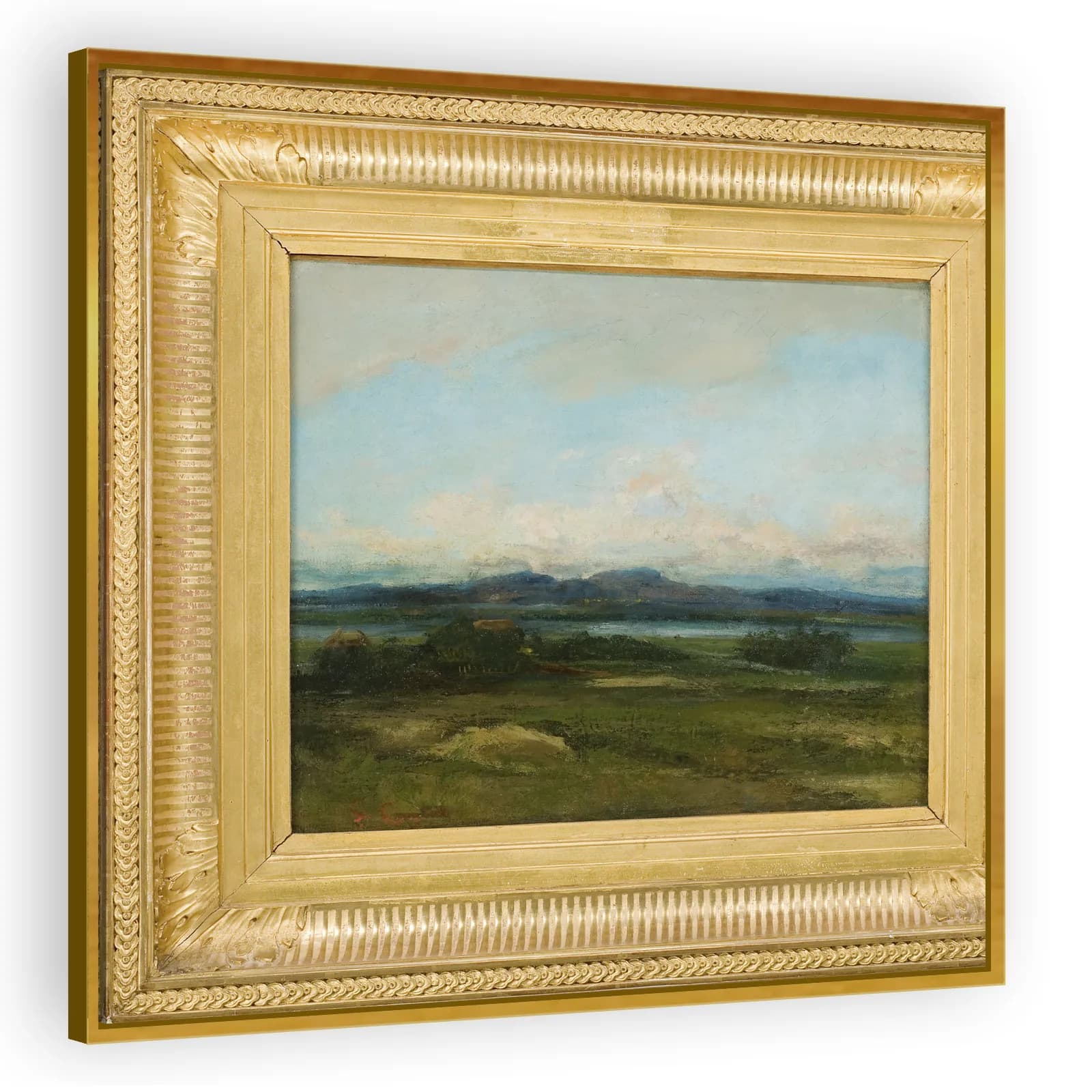 Les Étangs à Palavas by Gustave Courbet - view 3 thumbnail