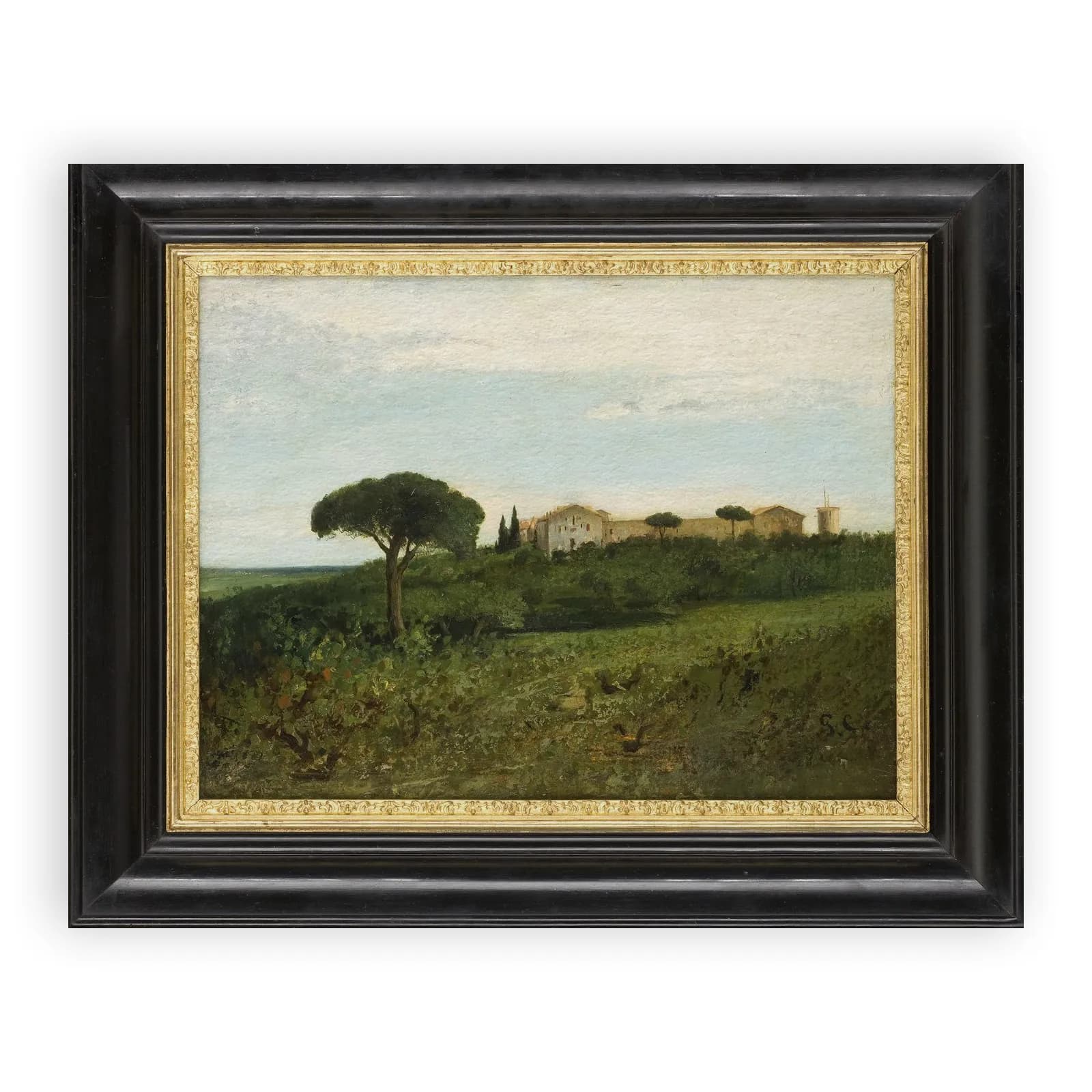 Vue de la Tour de Farges by Gustave Courbet - view 6 thumbnail