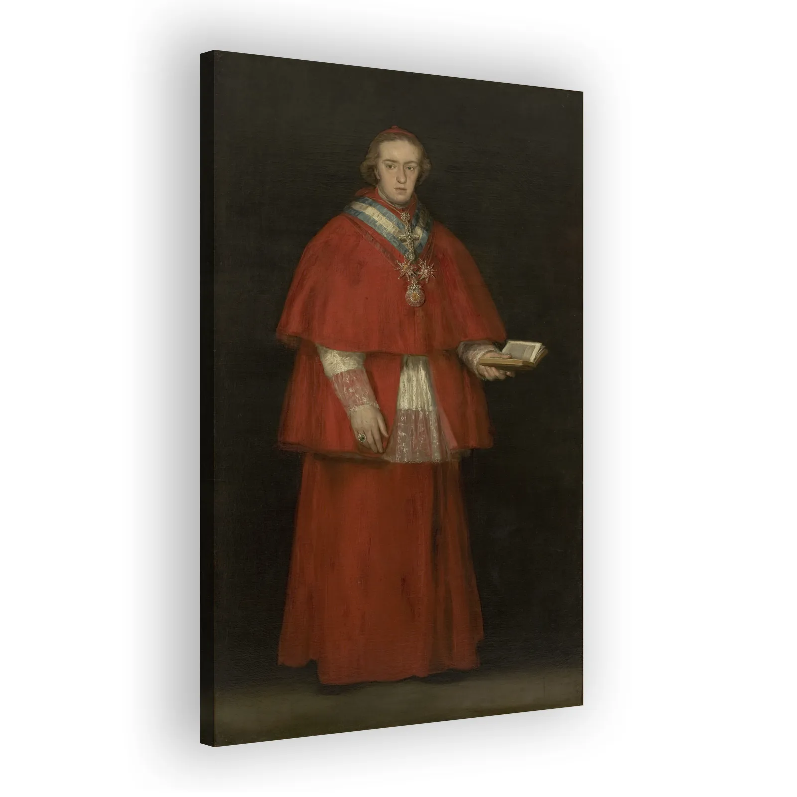 Cardinal Luis María de Borbón y Vallabriga by Francisco Goya - view 2 thumbnail
