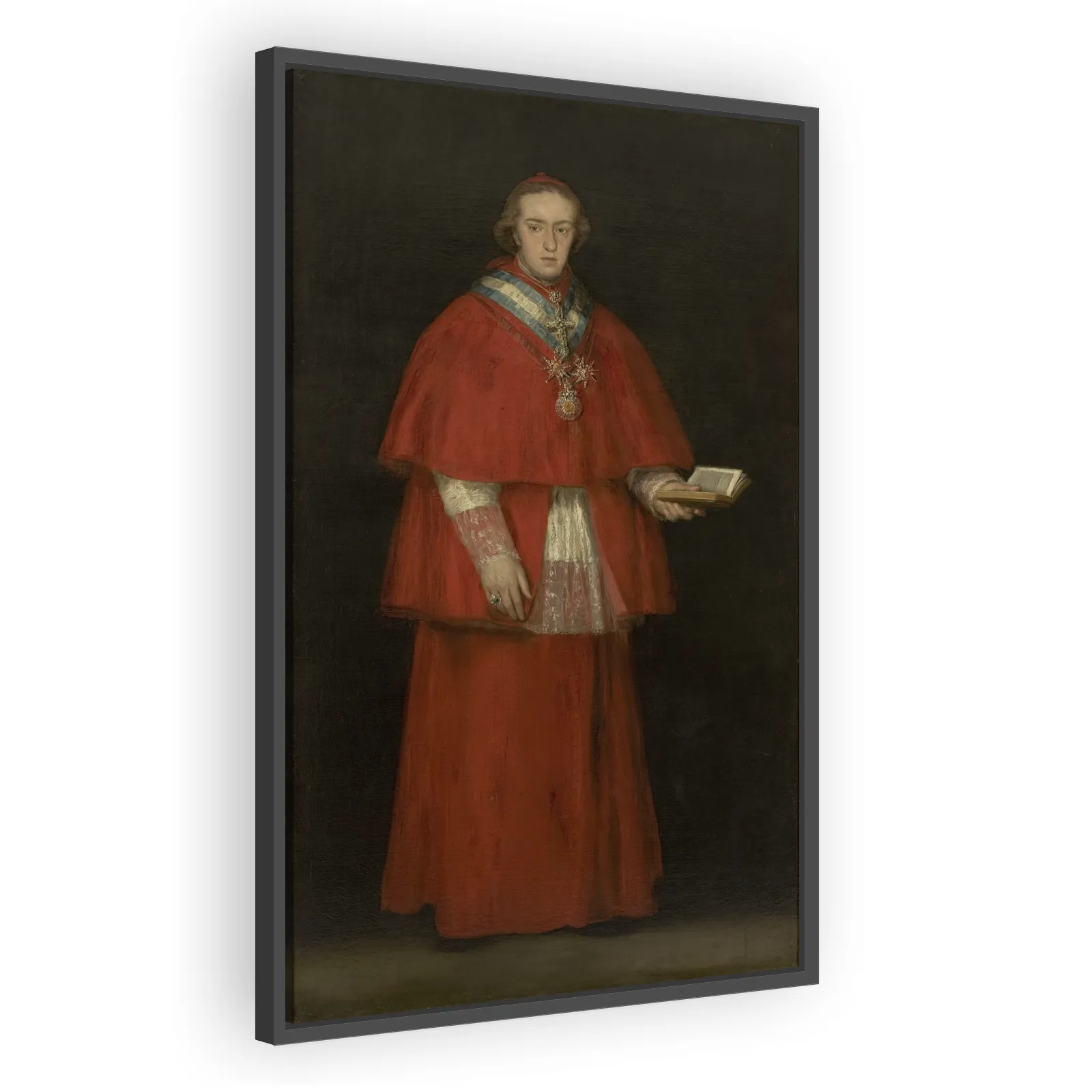Cardinal Luis María de Borbón y Vallabriga by Francisco Goya