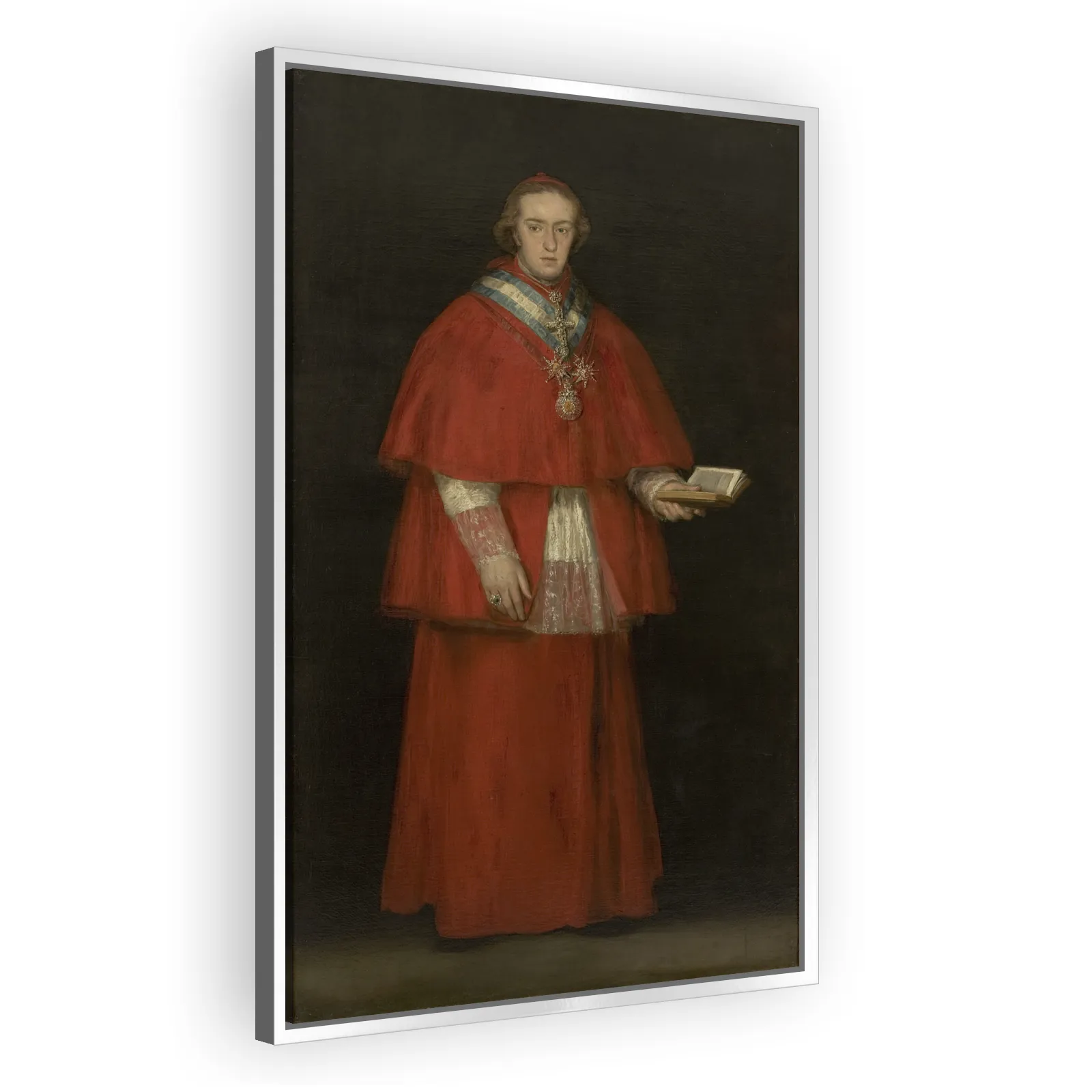 Cardinal Luis María de Borbón y Vallabriga by Francisco Goya - view 4 thumbnail