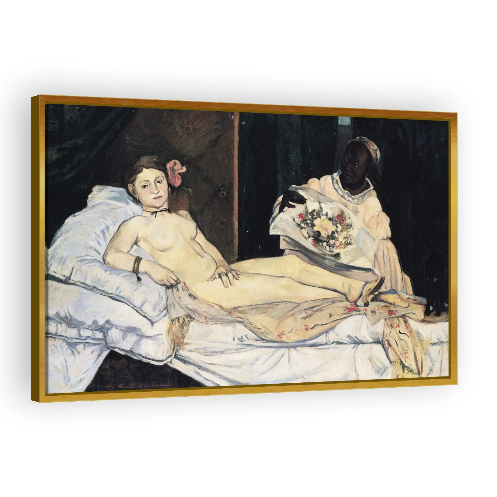 Copy of Manet's Olympia by Paul Gauguin - view 3 thumbnail